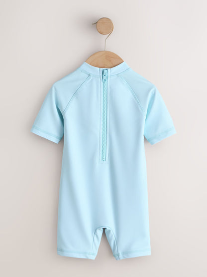 Blue Sealife Sunsafe All-In-One Swimsuit (3mths-7yrs) image 6