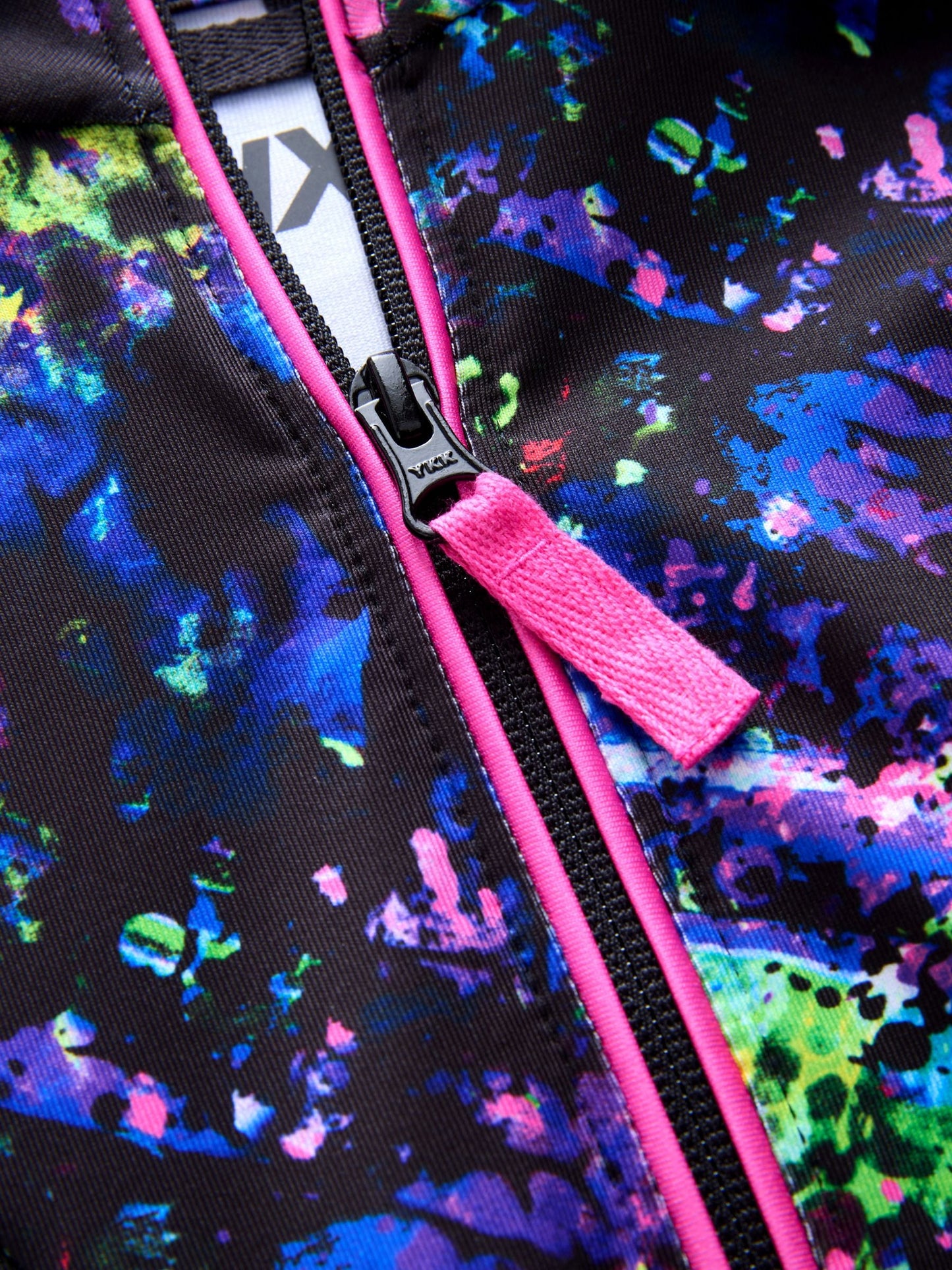 Dsiney Kidz - Black Multi Splat Sports Zip Through Jacket (3-16yrs) image 3