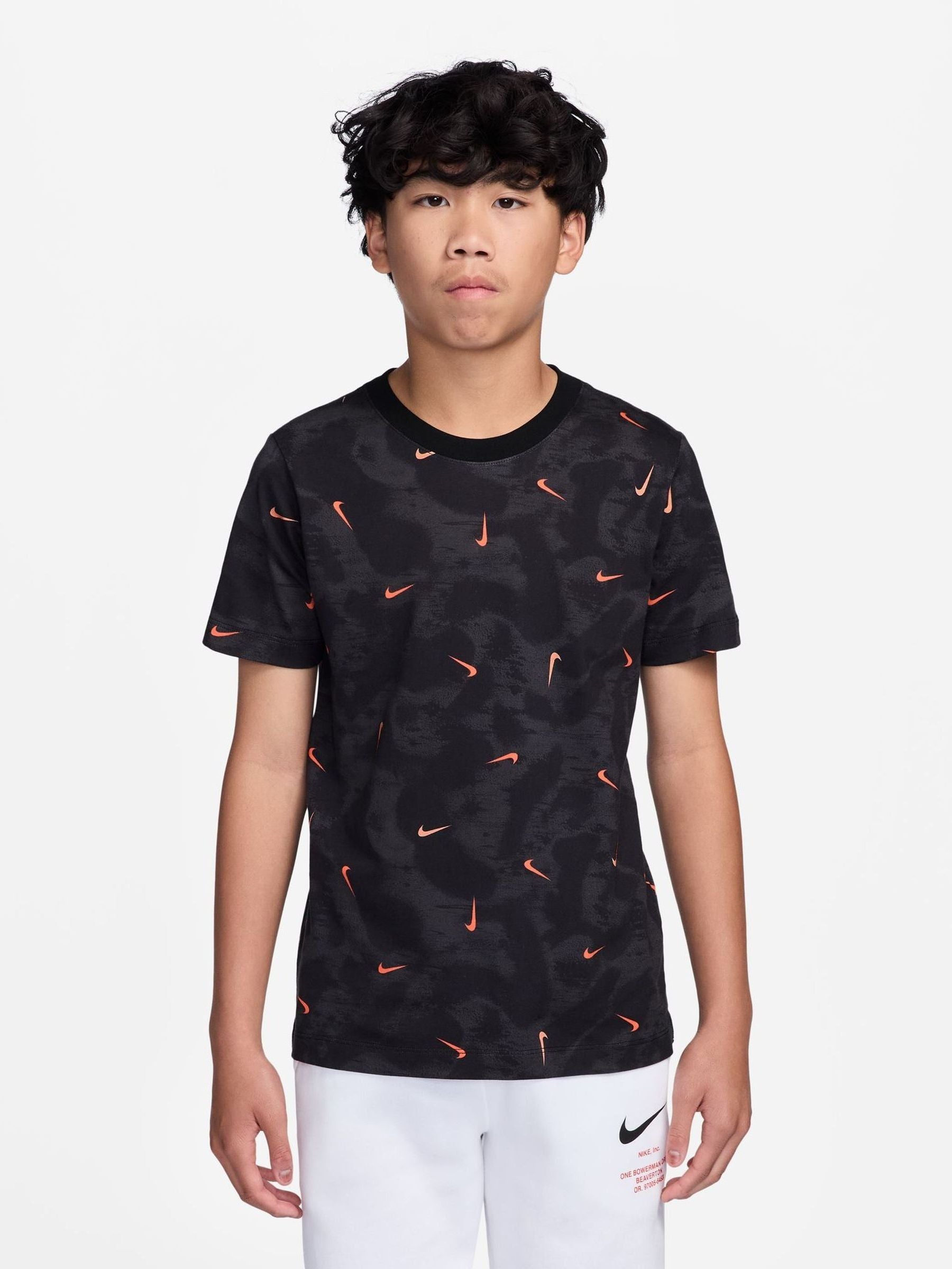 Dsiney Kidz - Nike Black/Red Printed HBR T-Shirt image 1