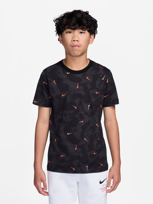 Dsiney Kidz - Nike Black/Red Printed HBR T-Shirt image 1