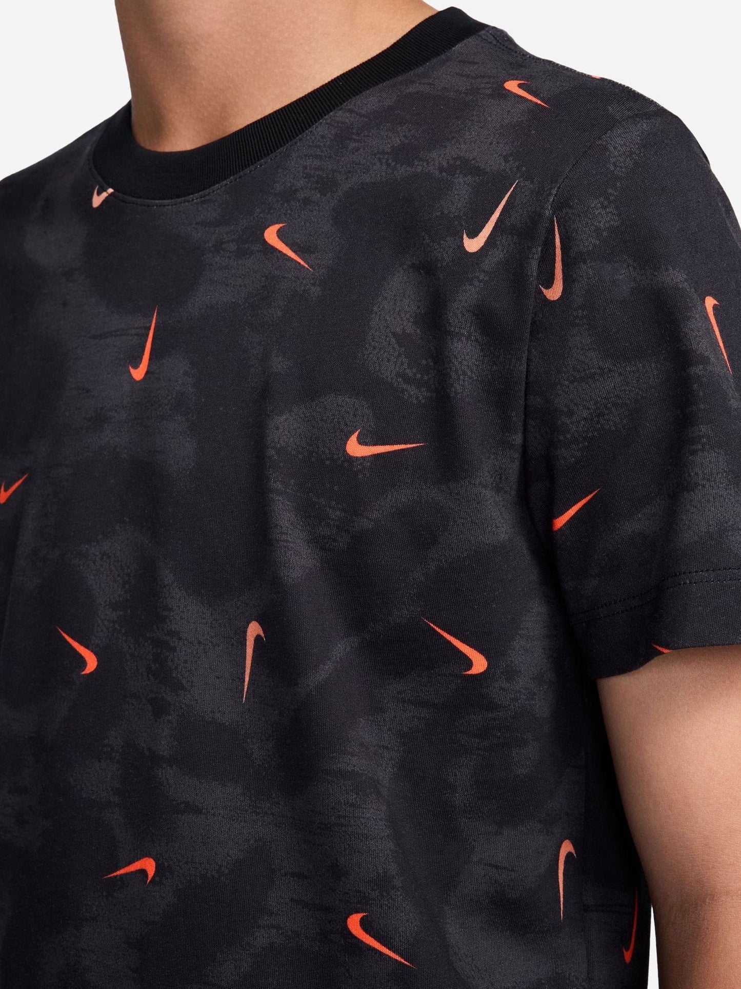 Dsiney Kidz - Nike Black/Red Printed HBR T-Shirt image 3