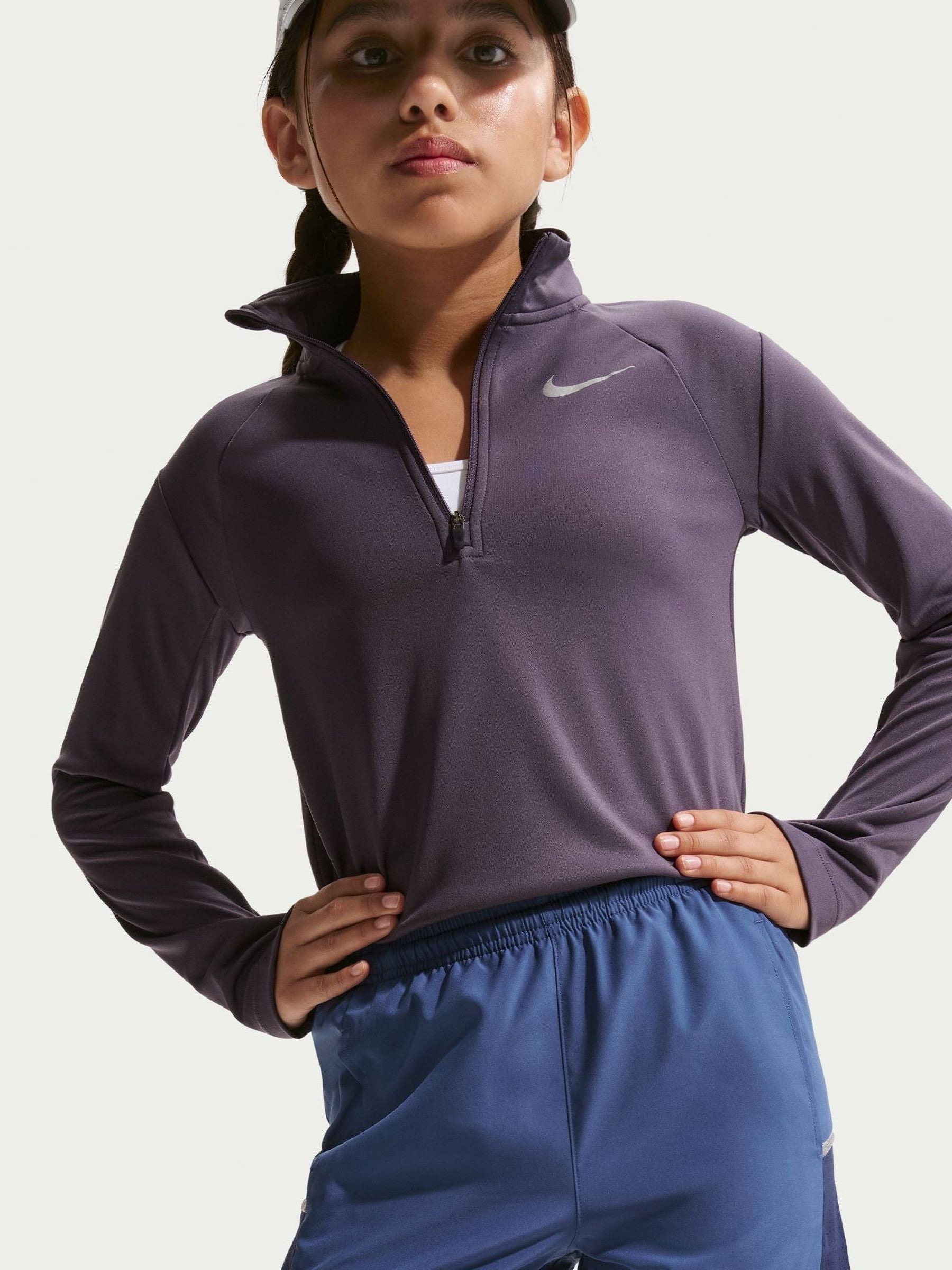 Dsiney Kidz - Nike Navy Miler Dri-FIT Training Shorts image 2