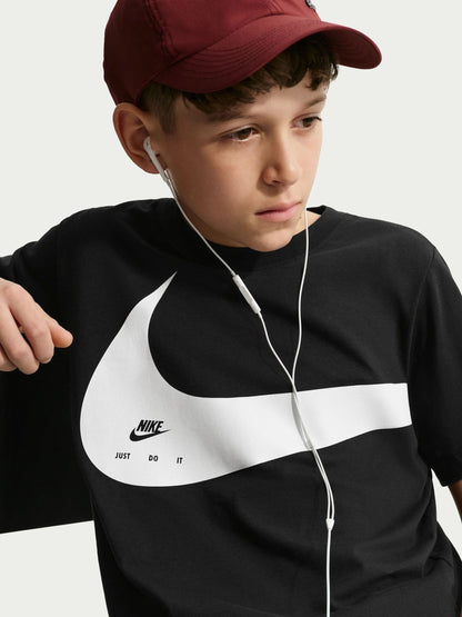 Dsiney Kidz - Nike Black/White Energy Graphic T-Shirt image 5