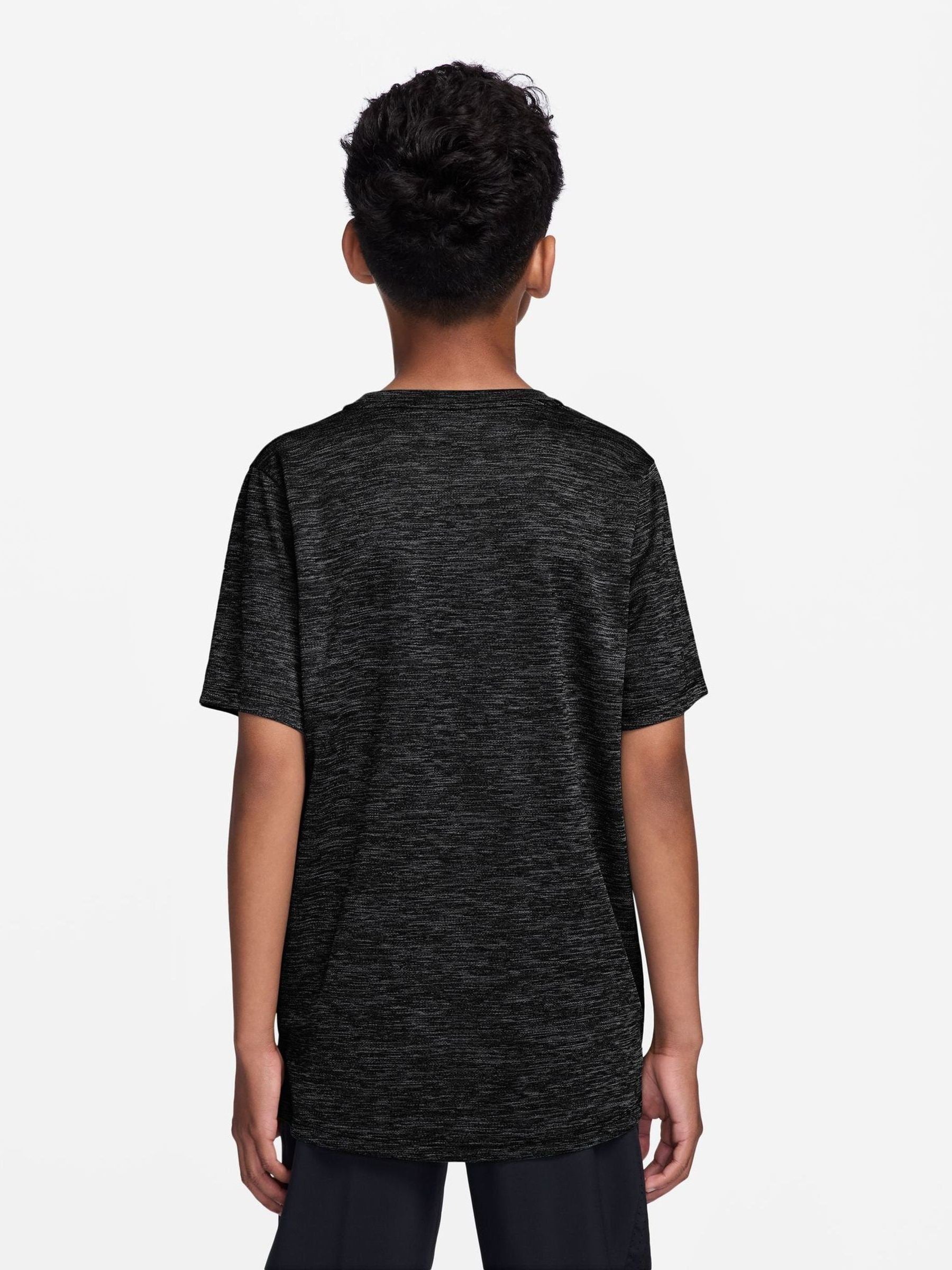 Dsiney Kidz - Nike Black Miler Dri-FIT Short Sleeve T-Shirt image 2