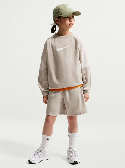 Dsiney Kidz - Nike Neutral Crew and Shorts Tracksuit image 1