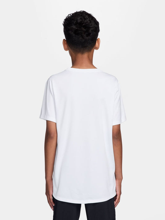 Dsiney Kidz - Nike White Miler Dri-FIT Short Sleeve T-Shirt image 2