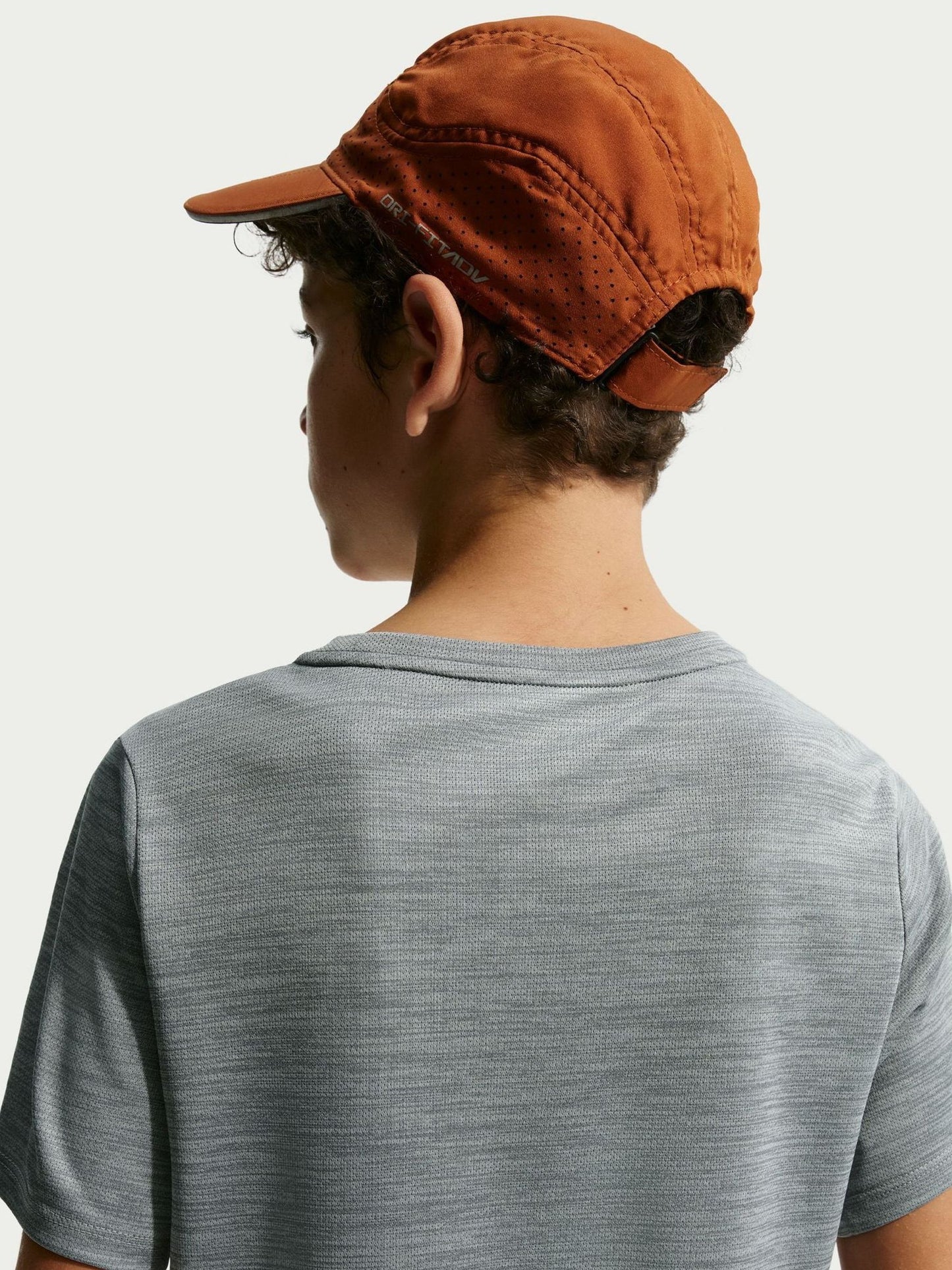 Dsiney Kidz - Nike Smoke Grey Miler Dri-FIT Short Sleeve T-Shirt image 3