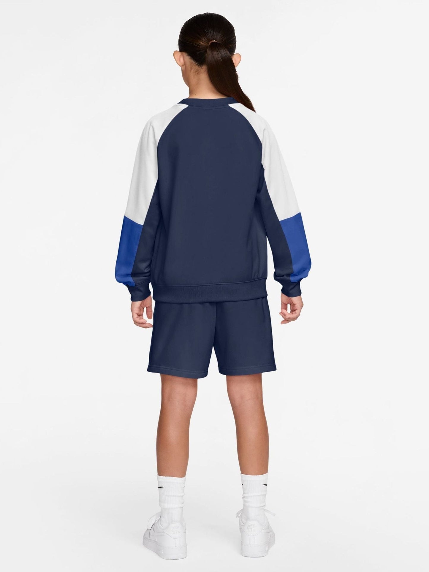 Dsiney Kidz - Nike Midnight Navy Crew and Shorts Tracksuit image 2