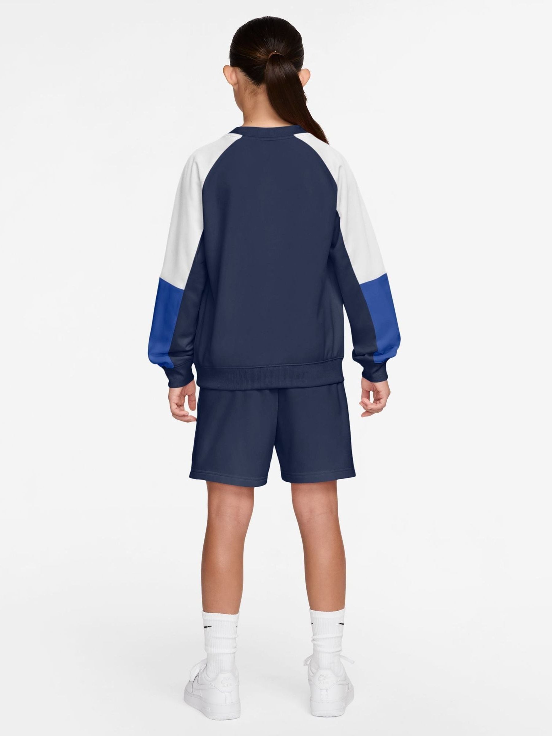 Dsiney Kidz - Nike Midnight Navy Crew and Shorts Tracksuit image 2