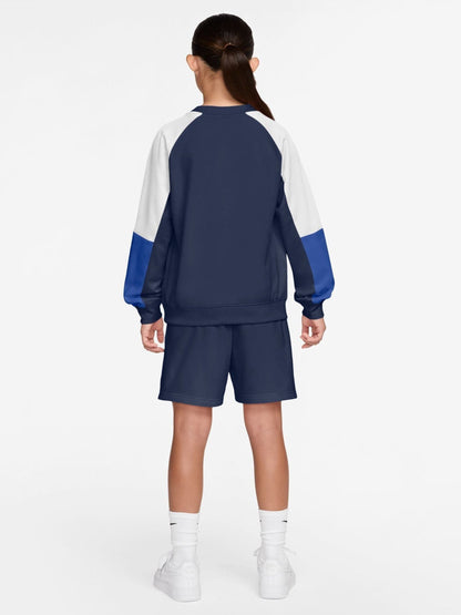 Dsiney Kidz - Nike Midnight Navy Crew and Shorts Tracksuit image 2