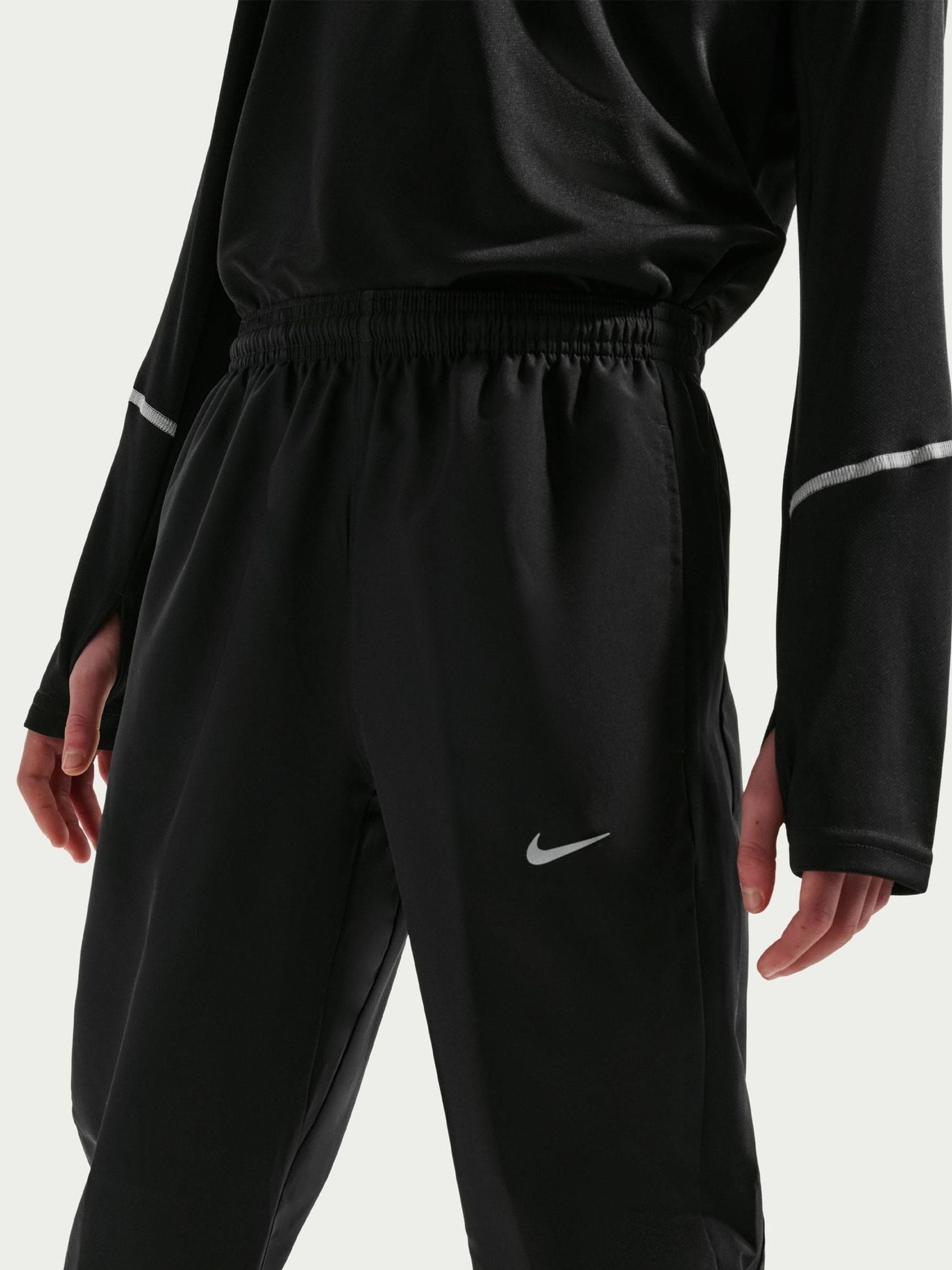 Dsiney Kidz - Nike Black Dri-FIT Miler Woven Joggers image 5