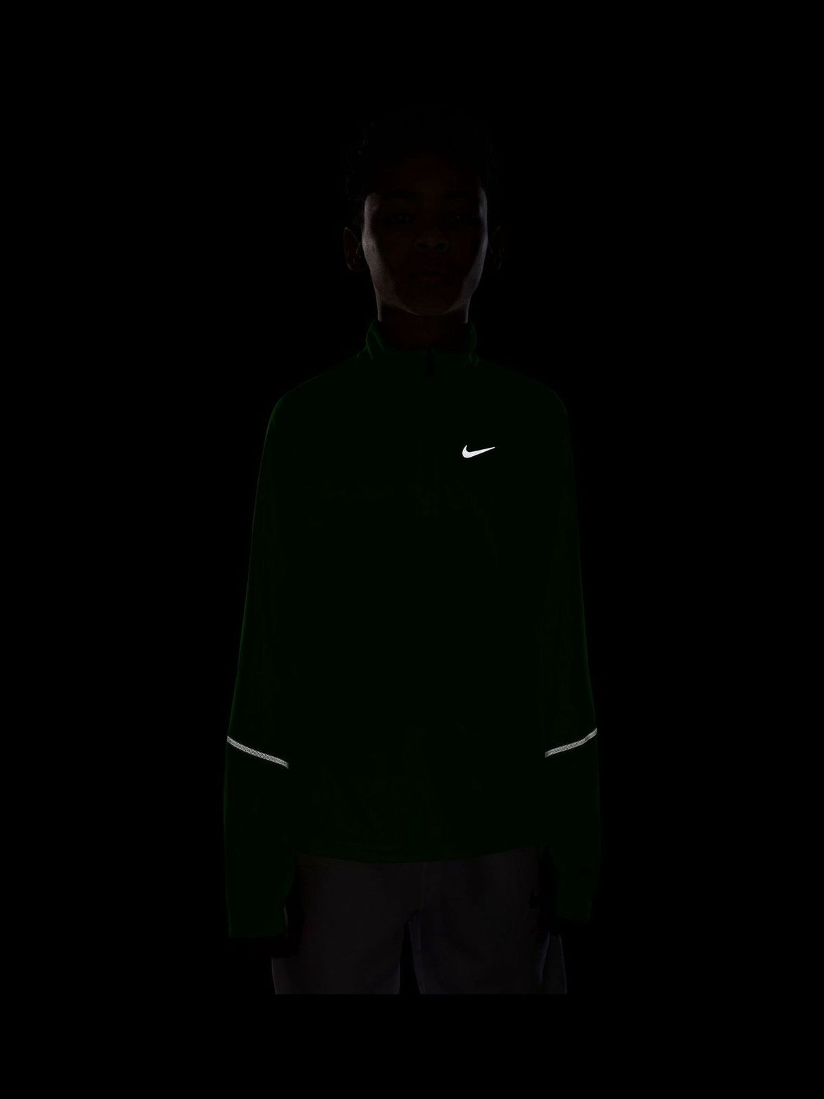 Dsiney Kidz - Nike Liquid Lime Dri-Fit Miler Half Zip Top image 4