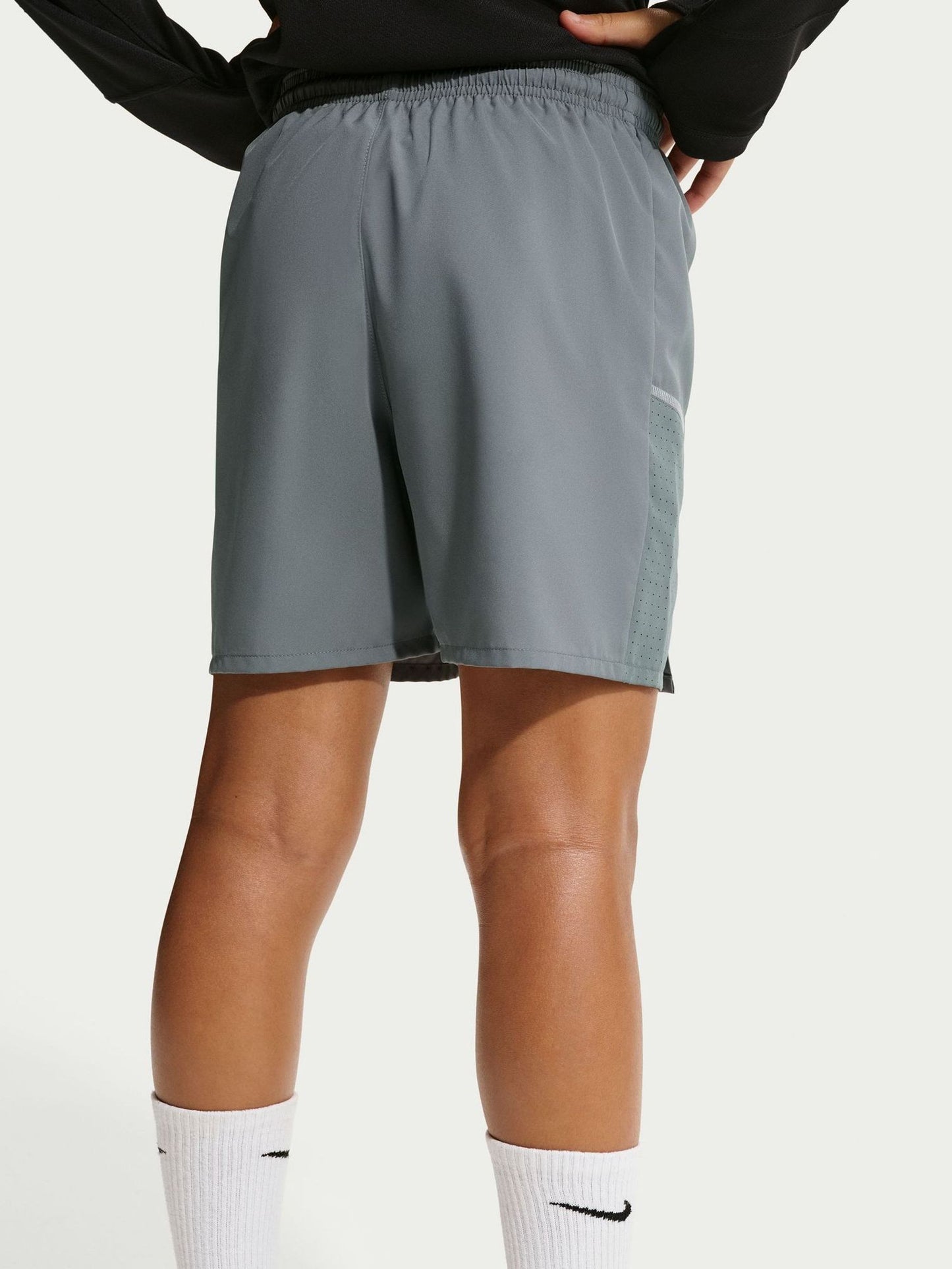 Dsiney Kidz - Nike Smoke Grey Miler Dri-FIT Training Shorts image 4