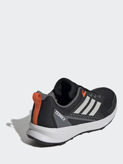 adidas Black Terrex Tracefinder Trail Running Trainers Junior image 2