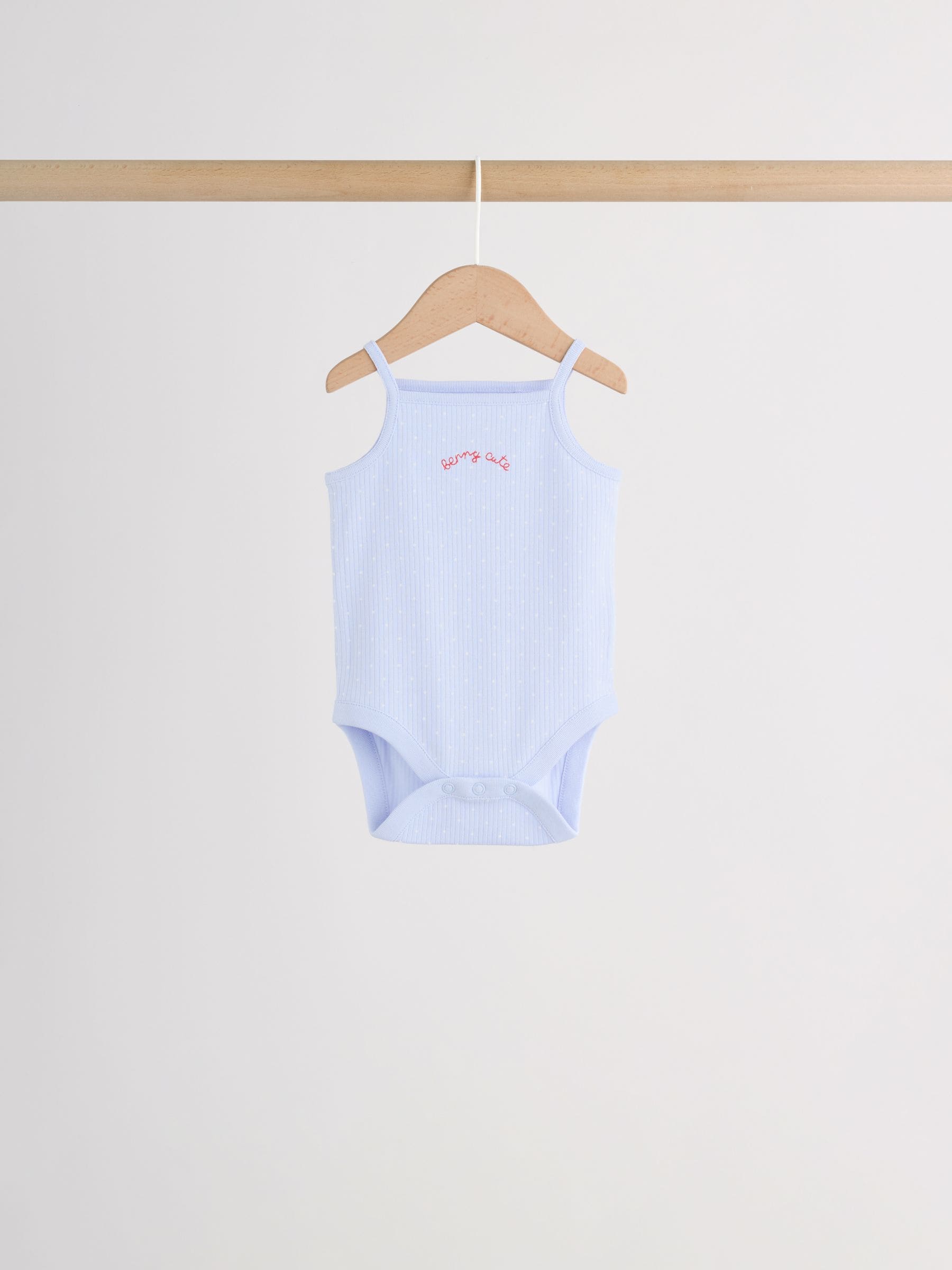Blue Vest Baby Bodysuits 5 Pack image 9