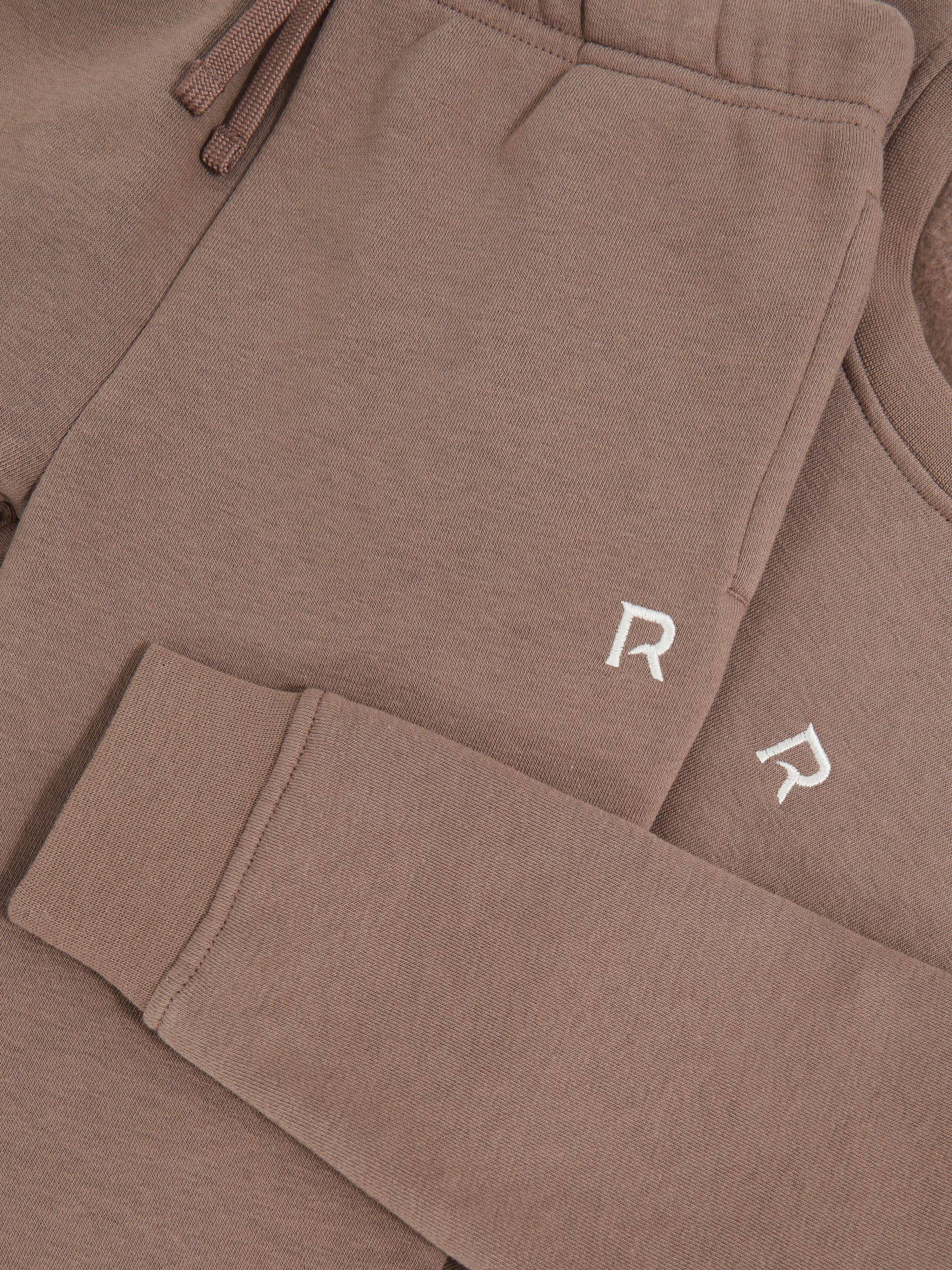 Reiss Taupe Avery 3-9 yrs Logo Sweatshirt and Joggers Set Cotton-Blend image 5
