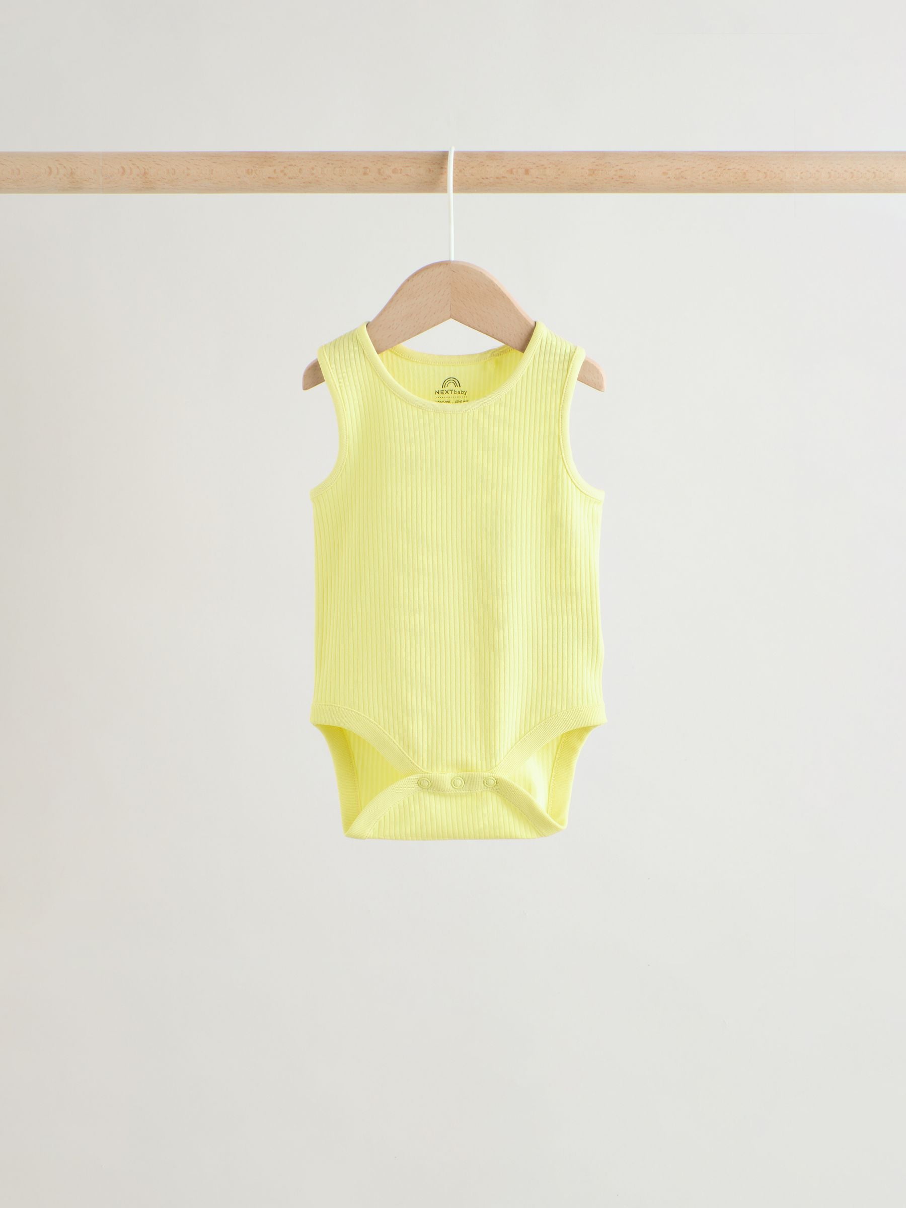 Multi Vest Baby Bodysuits 5 Pack image 4