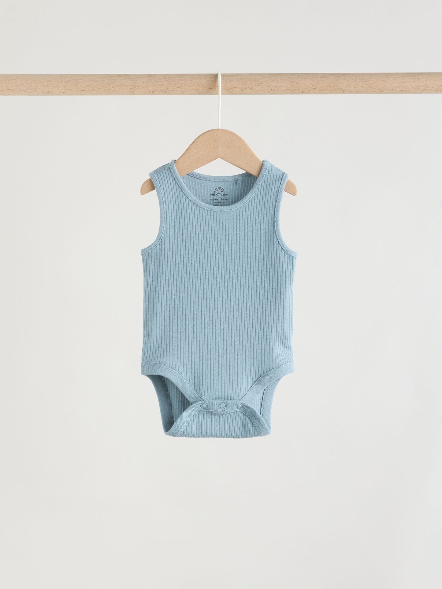 Blue Vest Baby Bodysuits 5 Pack image 7