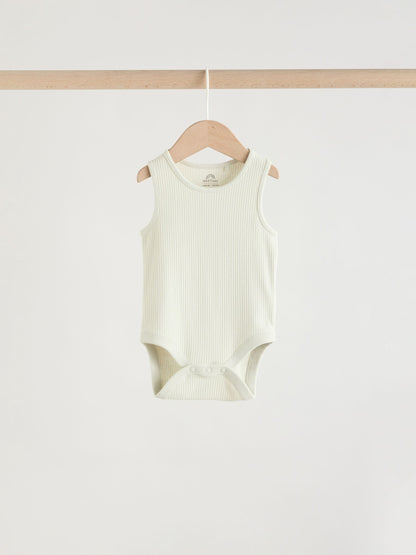 Blue Vest Baby Bodysuits 5 Pack image 9