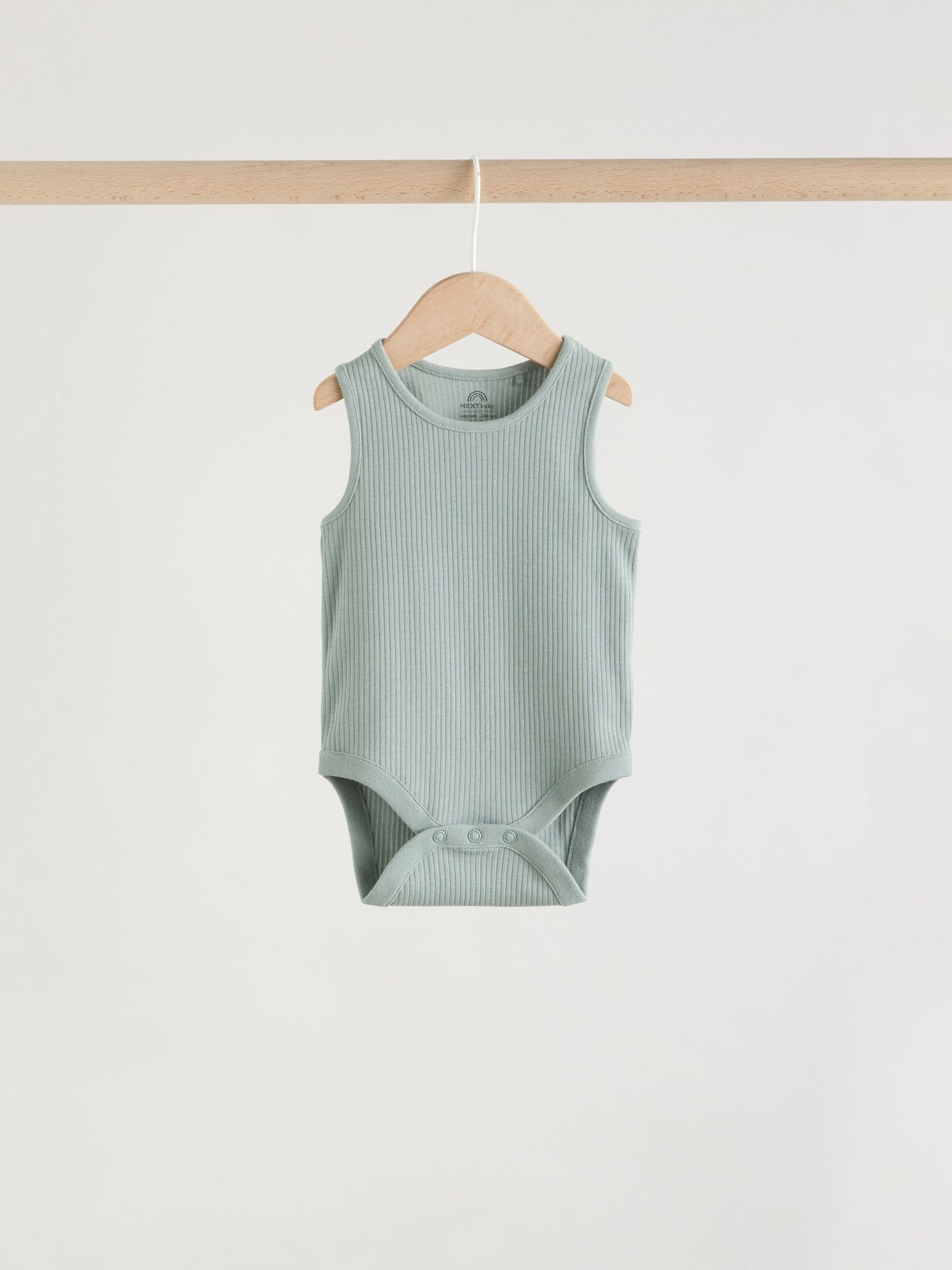 Blue Vest Baby Bodysuits 5 Pack image 7