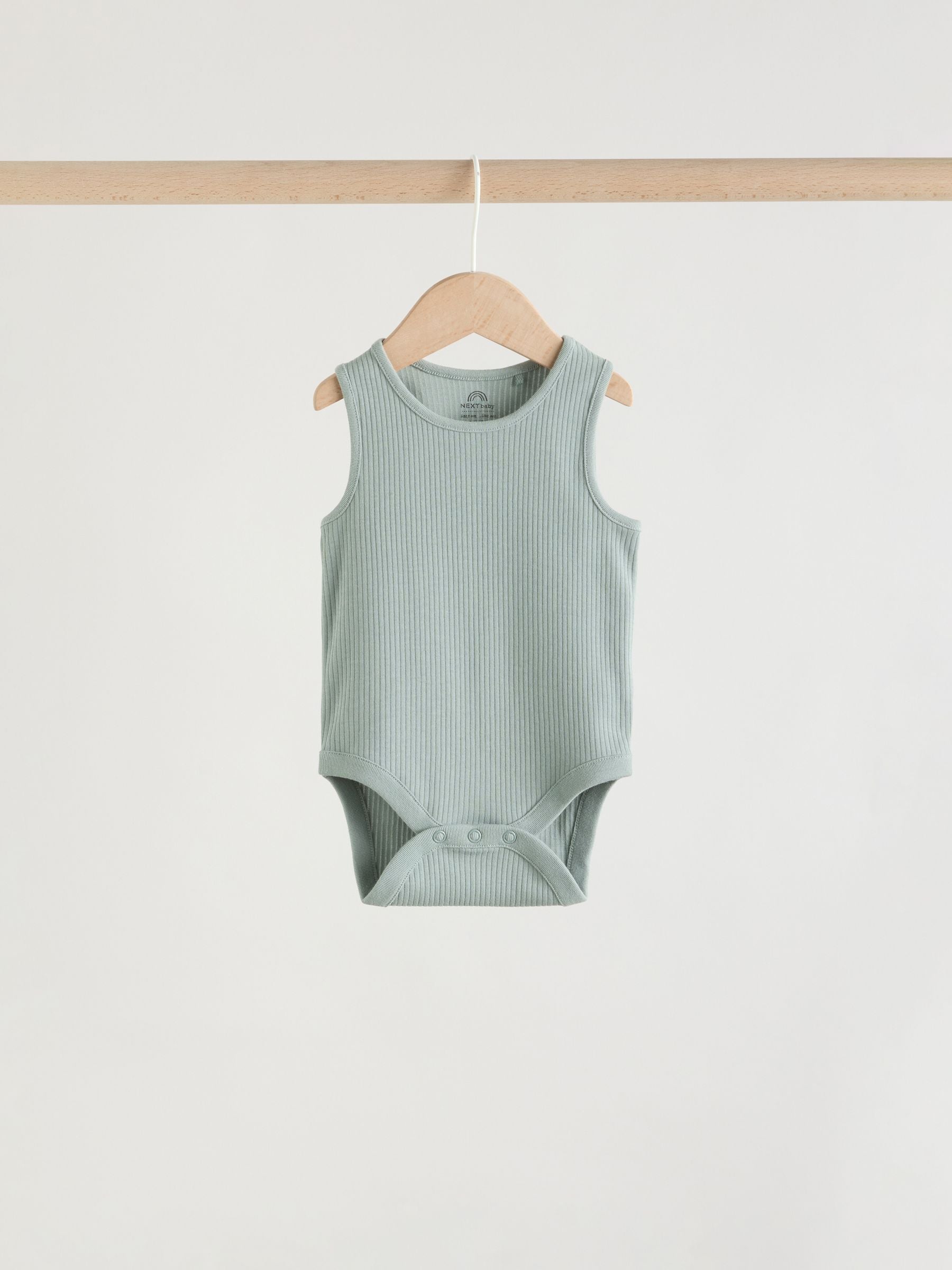 Blue Vest Baby Bodysuits 5 Pack image 7