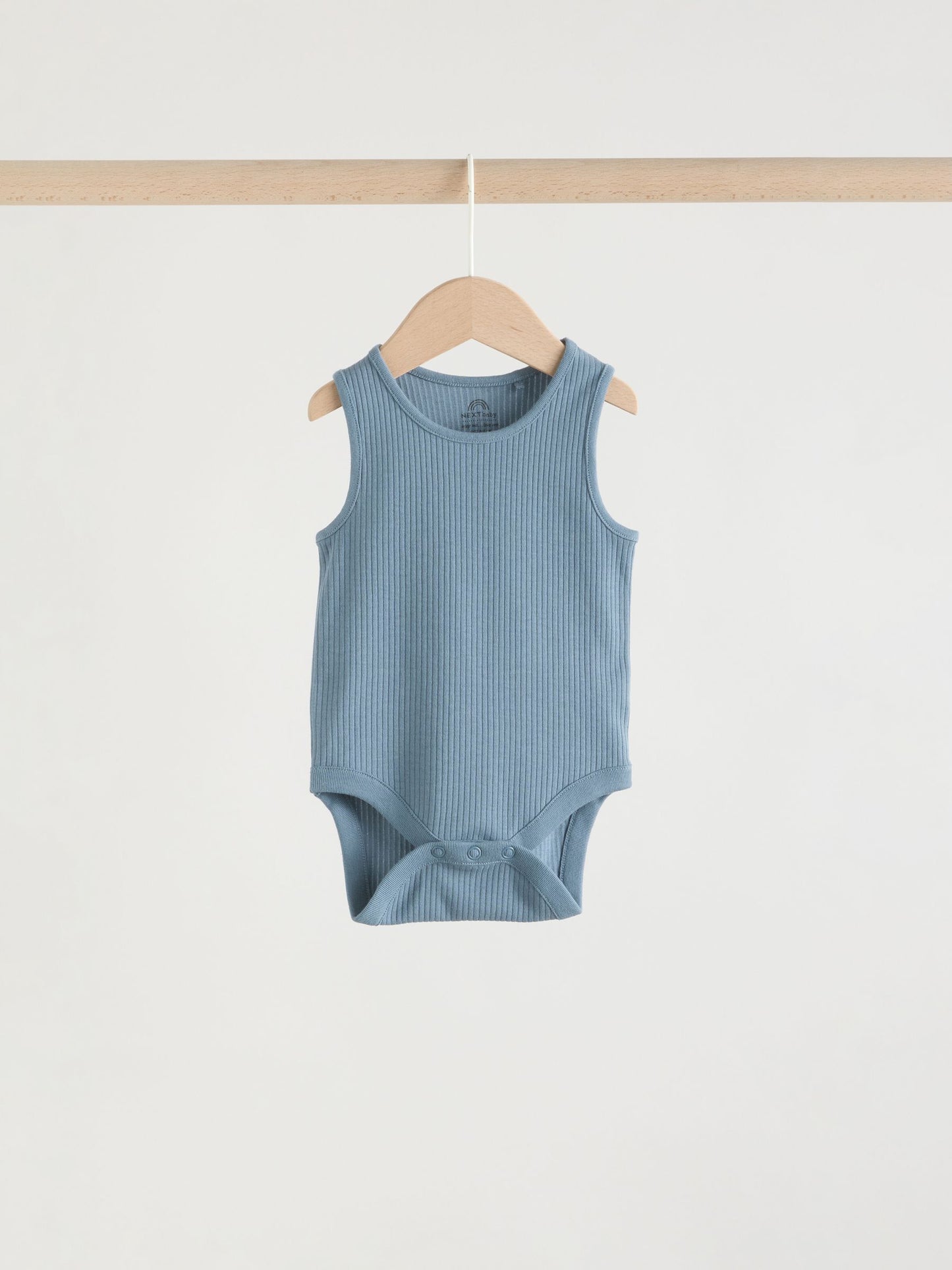 Blue Vest Baby Bodysuits 5 Pack image 8
