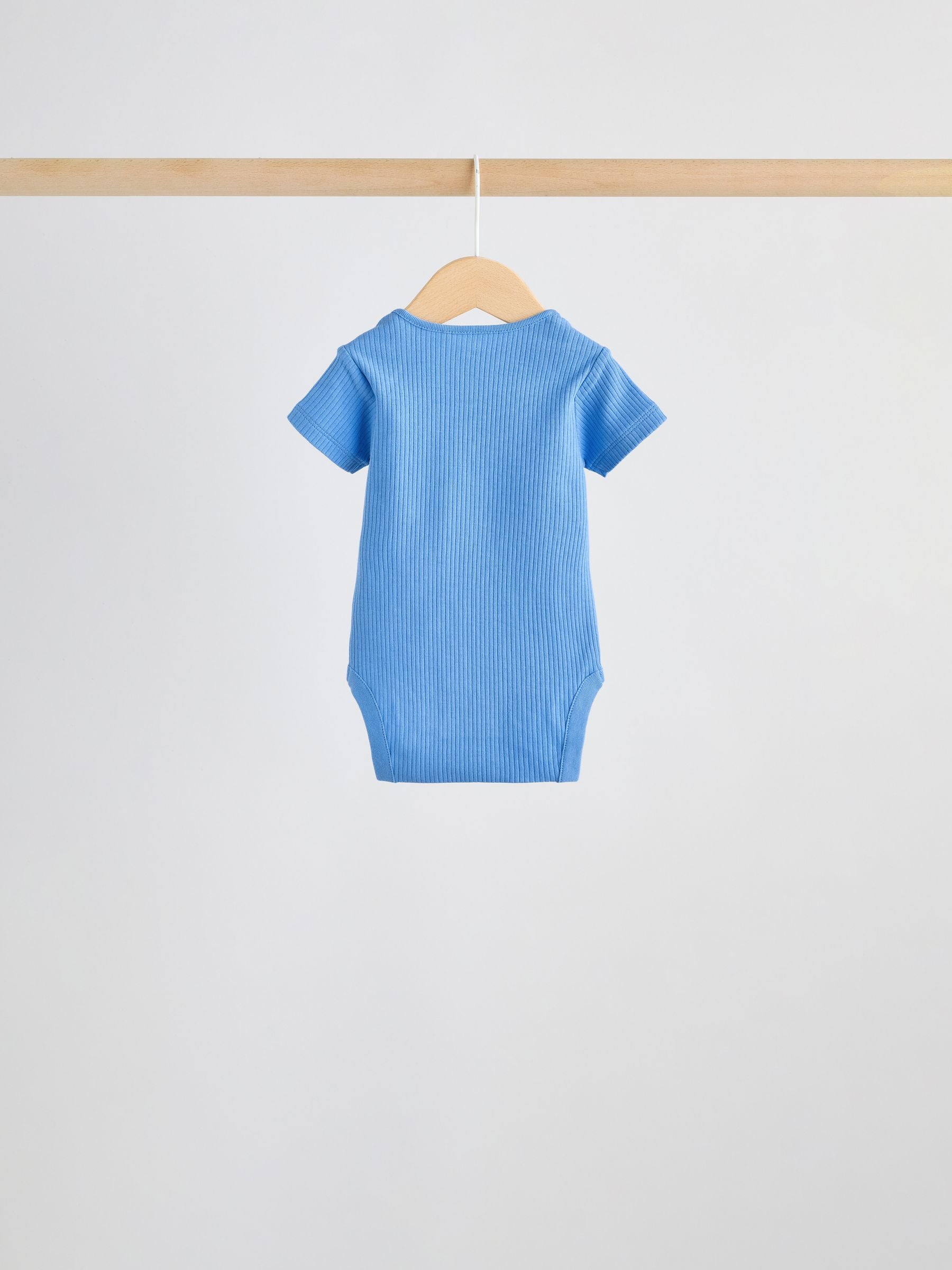 Multi Brights Short Sleeve Baby Bodysuits 5 Pack image 8