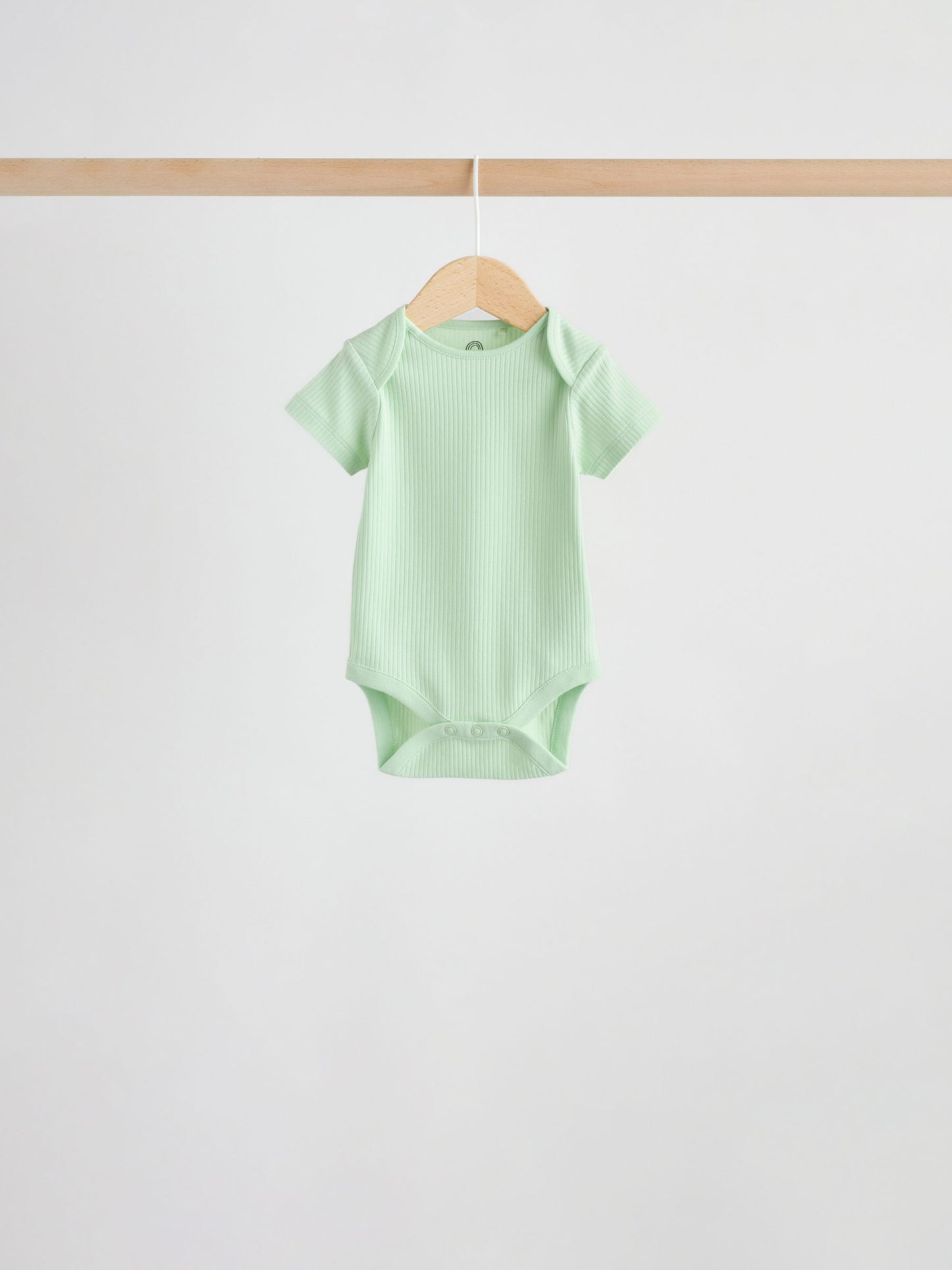 Multi Brights Short Sleeve Baby Bodysuits 5 Pack image 9
