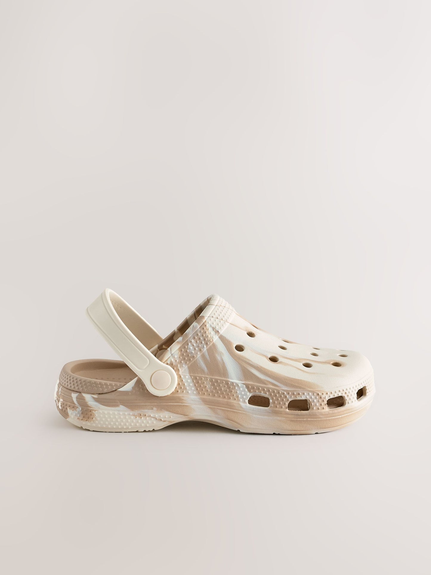 Neutral Marble Standard Fit (F) Comfort Clogs image 3
