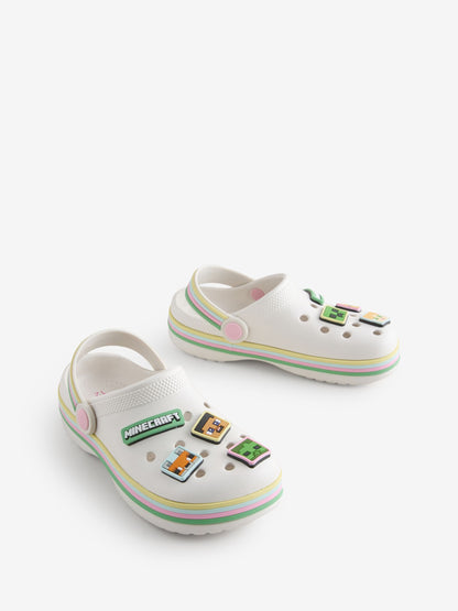 Dsiney Kidz - Cream Minecraft Clogs image 1