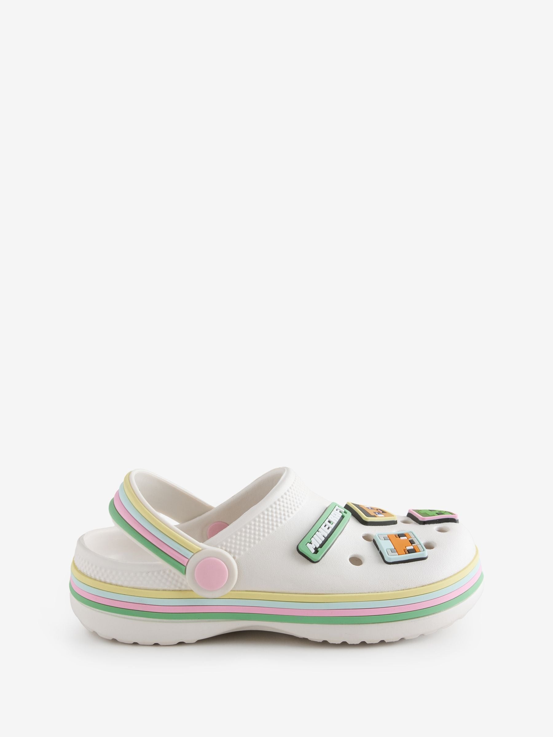 Dsiney Kidz - Cream Minecraft Clogs image 2