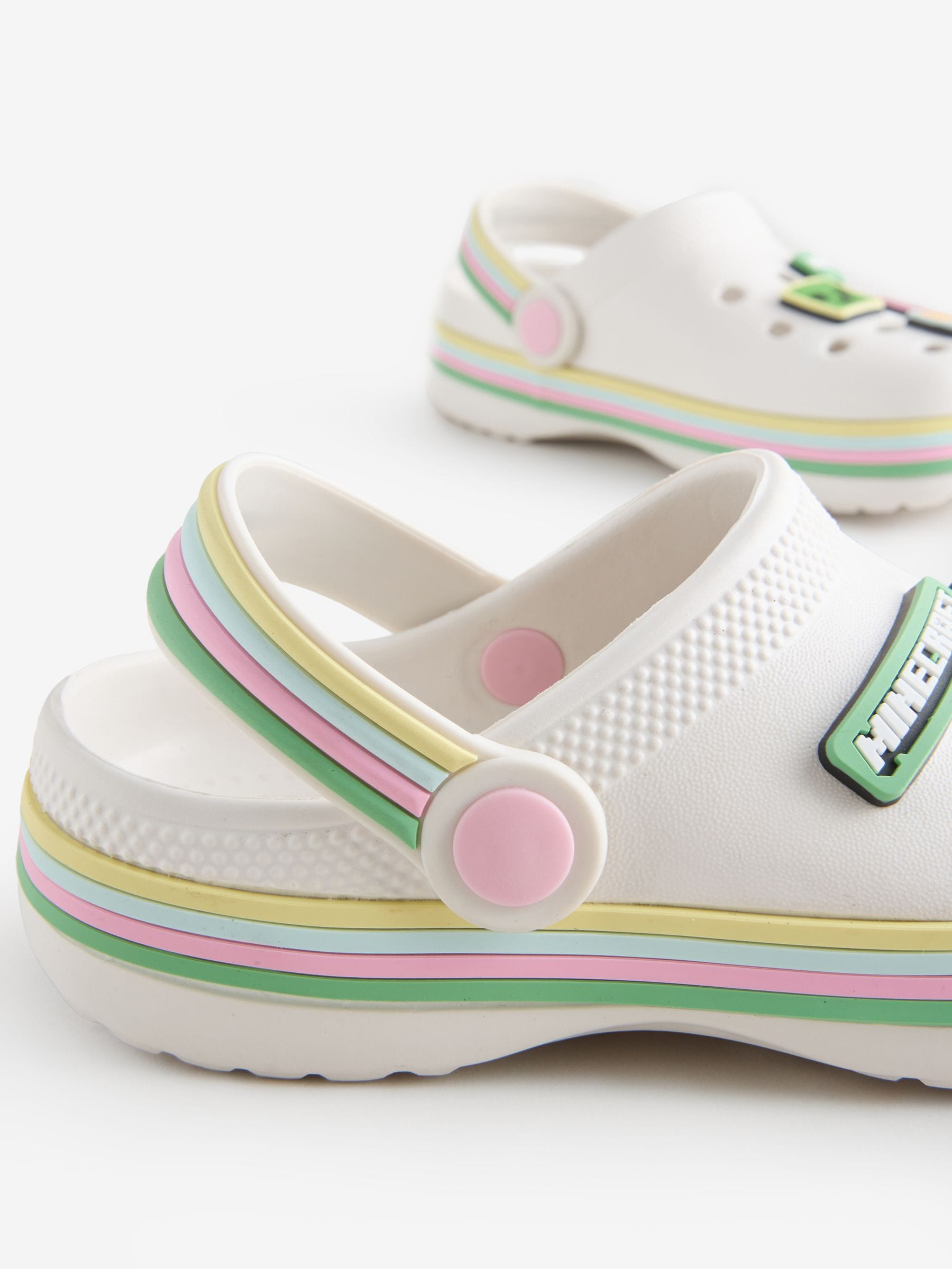 Dsiney Kidz - Cream Minecraft Clogs image 4