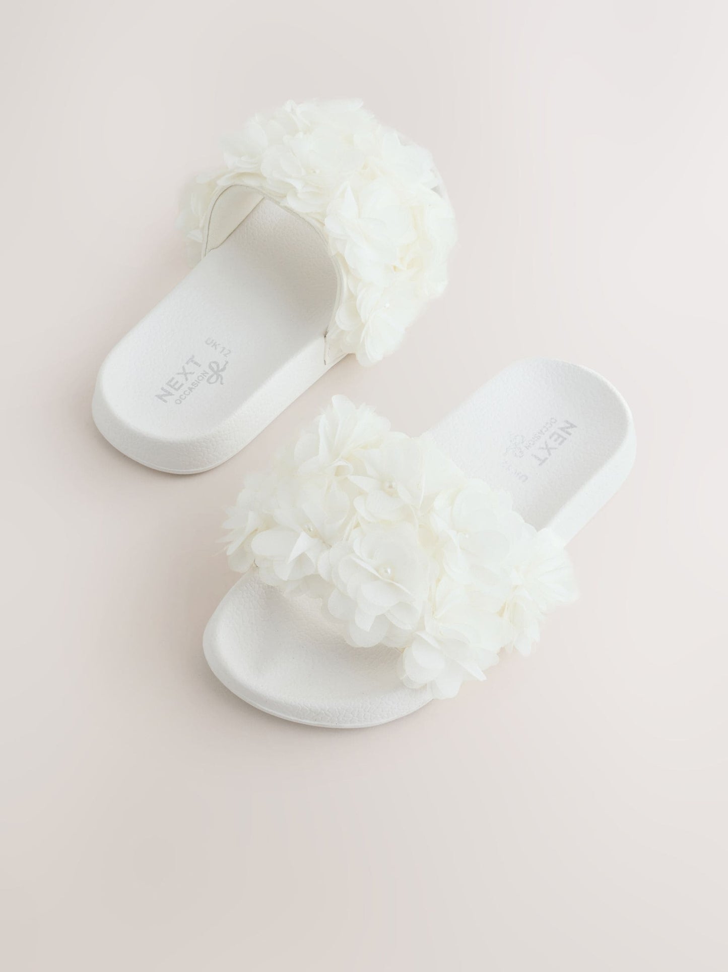 White Corsage Sliders image 1