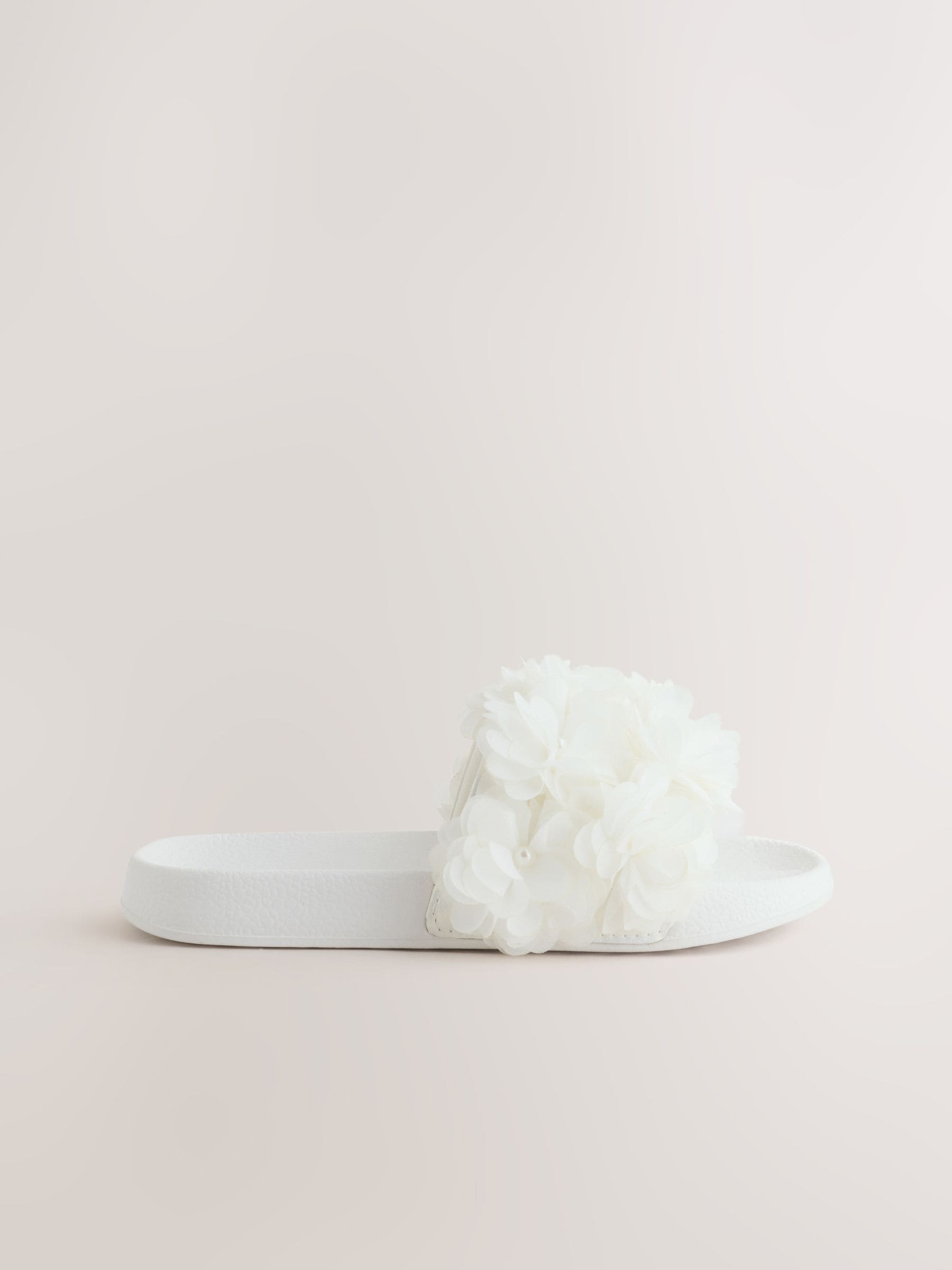 White Corsage Sliders image 2