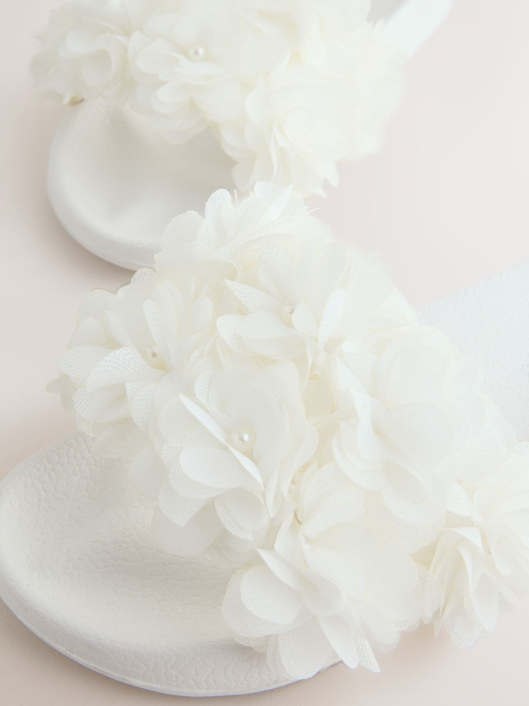 White Corsage Sliders image 3