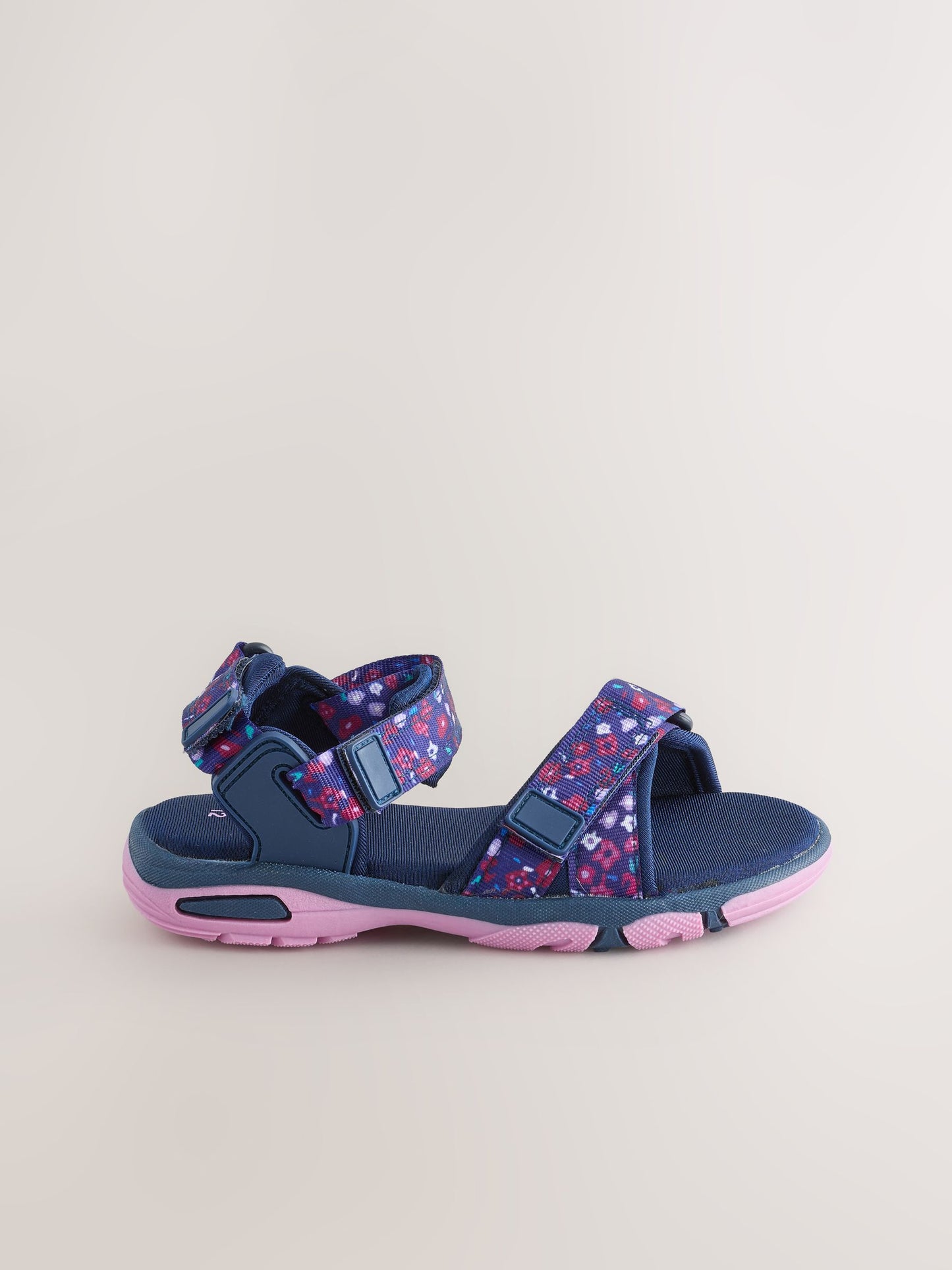 Navy/Purple Floral Trekker Sandals image 2