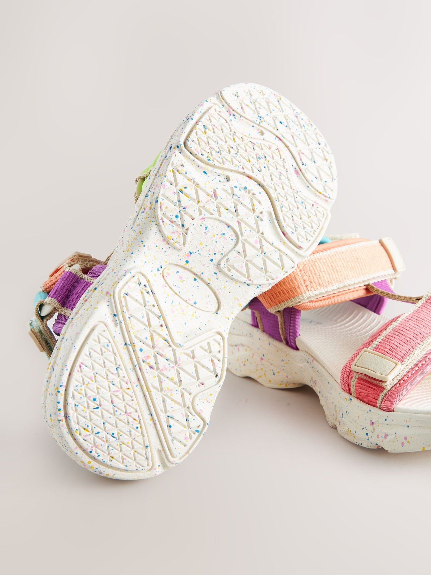 Bright Colourblock Trekker Sandals image 5