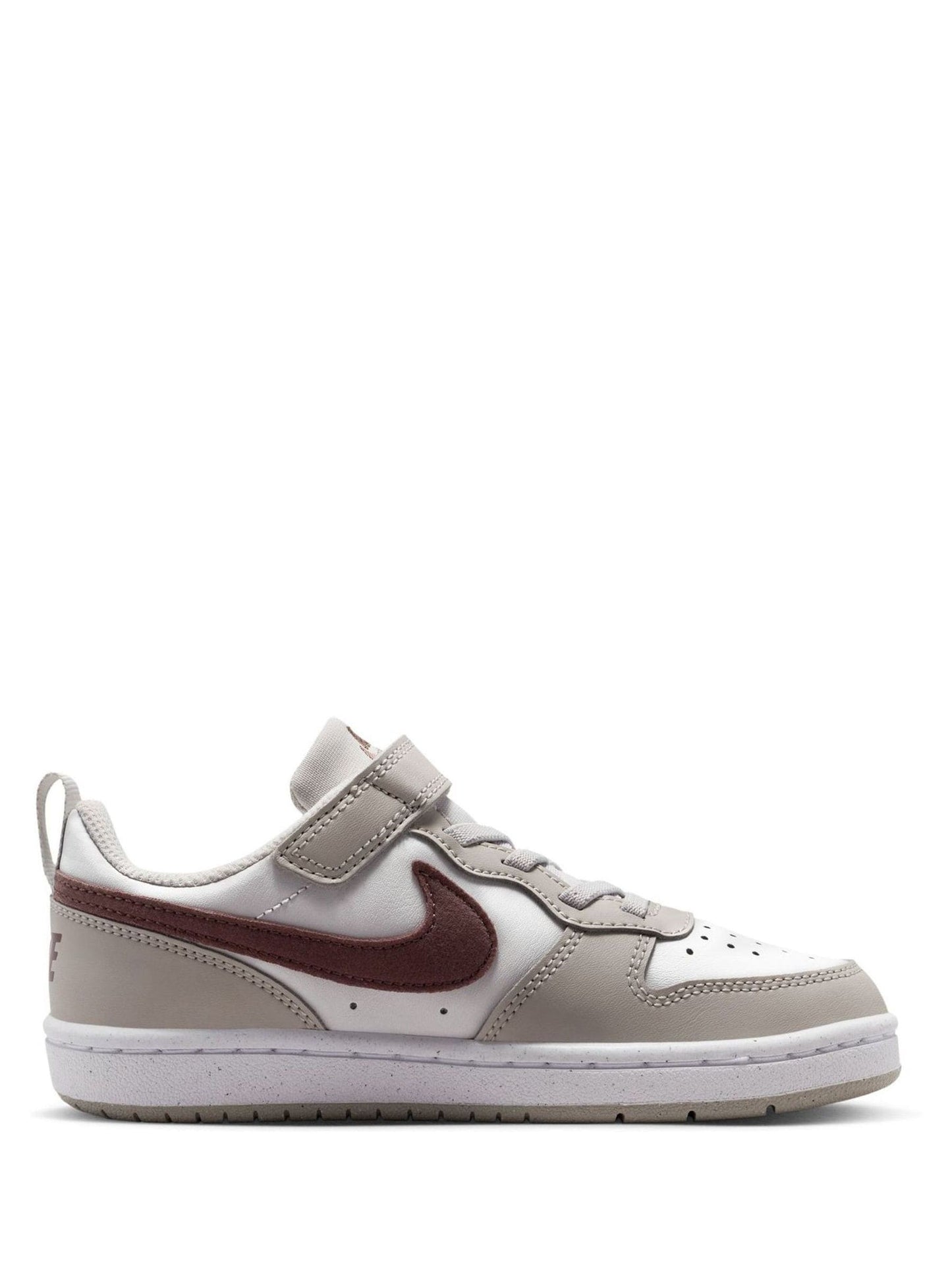 Nike Neutral/Brown Junior Court Borough Low Recraft Trainers image 3