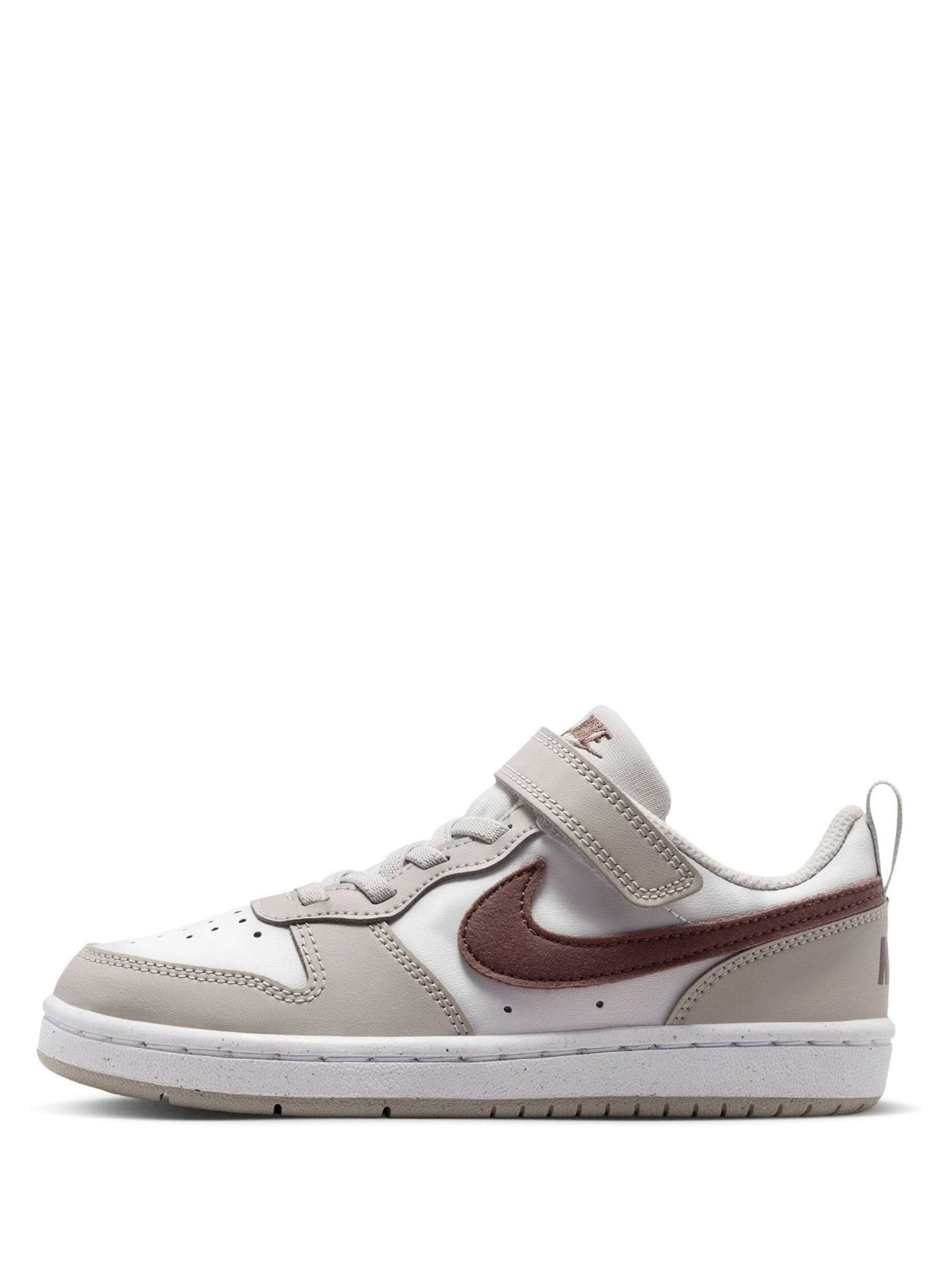 Nike Neutral/Brown Junior Court Borough Low Recraft Trainers image 4