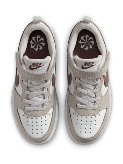 Nike Neutral/Brown Junior Court Borough Low Recraft Trainers image 5