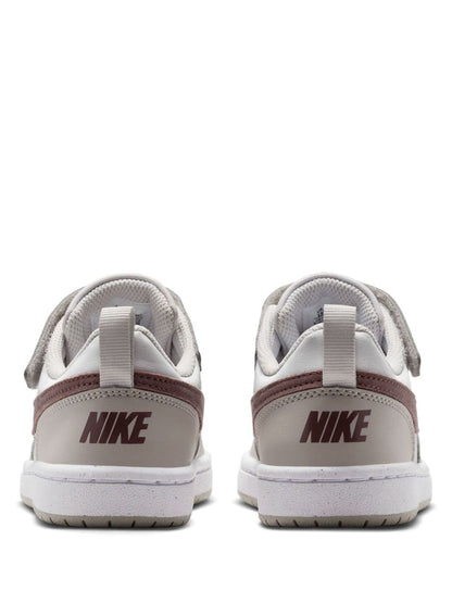 Nike Neutral/Brown Junior Court Borough Low Recraft Trainers image 7