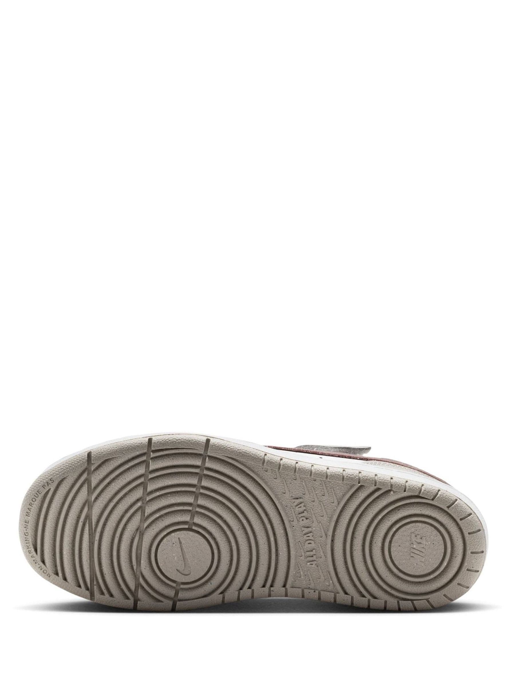 Nike Neutral/Brown Junior Court Borough Low Recraft Trainers image 8