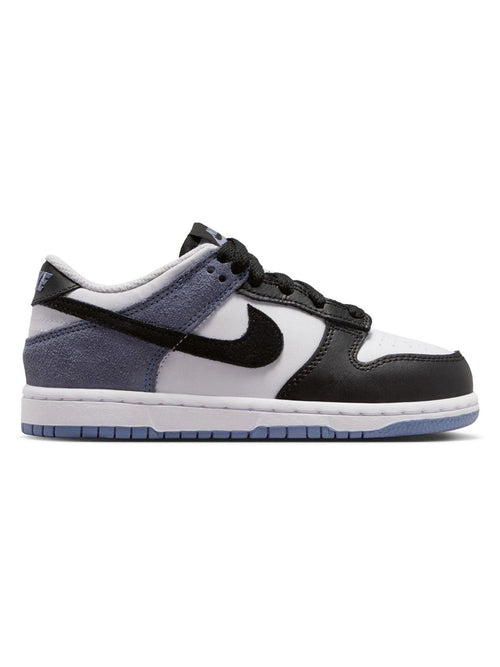 Nike Black/White/Purple Junior Dunk Low Trainers image 1
