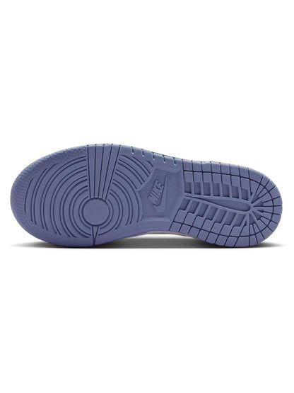 Nike Black/White/Purple Junior Dunk Low Trainers image 8