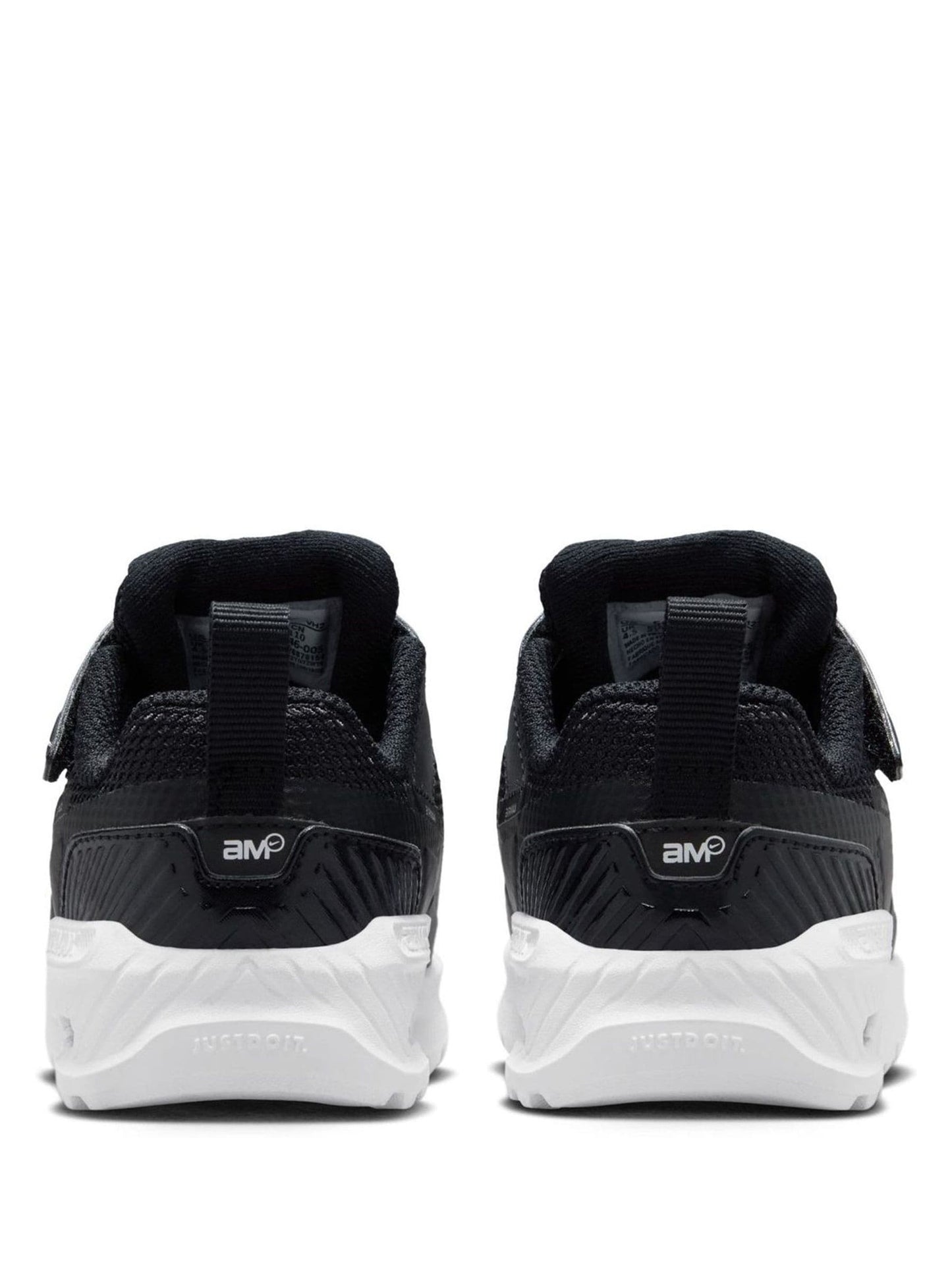 Nike Black/White Red Infant Air Max Bia Trainers image 3