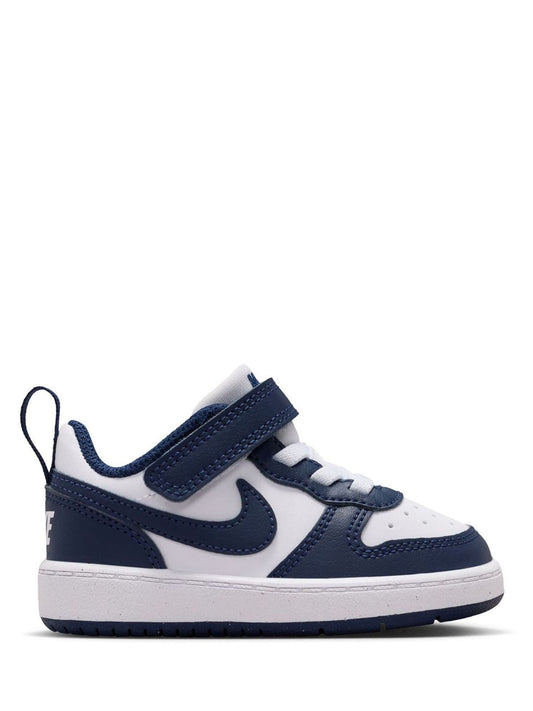 Nike Navy/White Infant Court Borough Low Recraft Trainers image 1