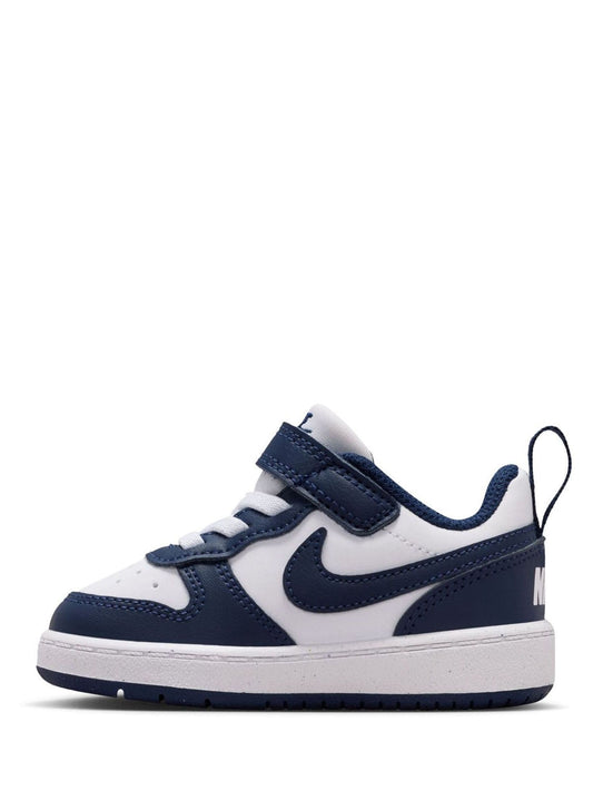 Nike Navy/White Infant Court Borough Low Recraft Trainers image 2