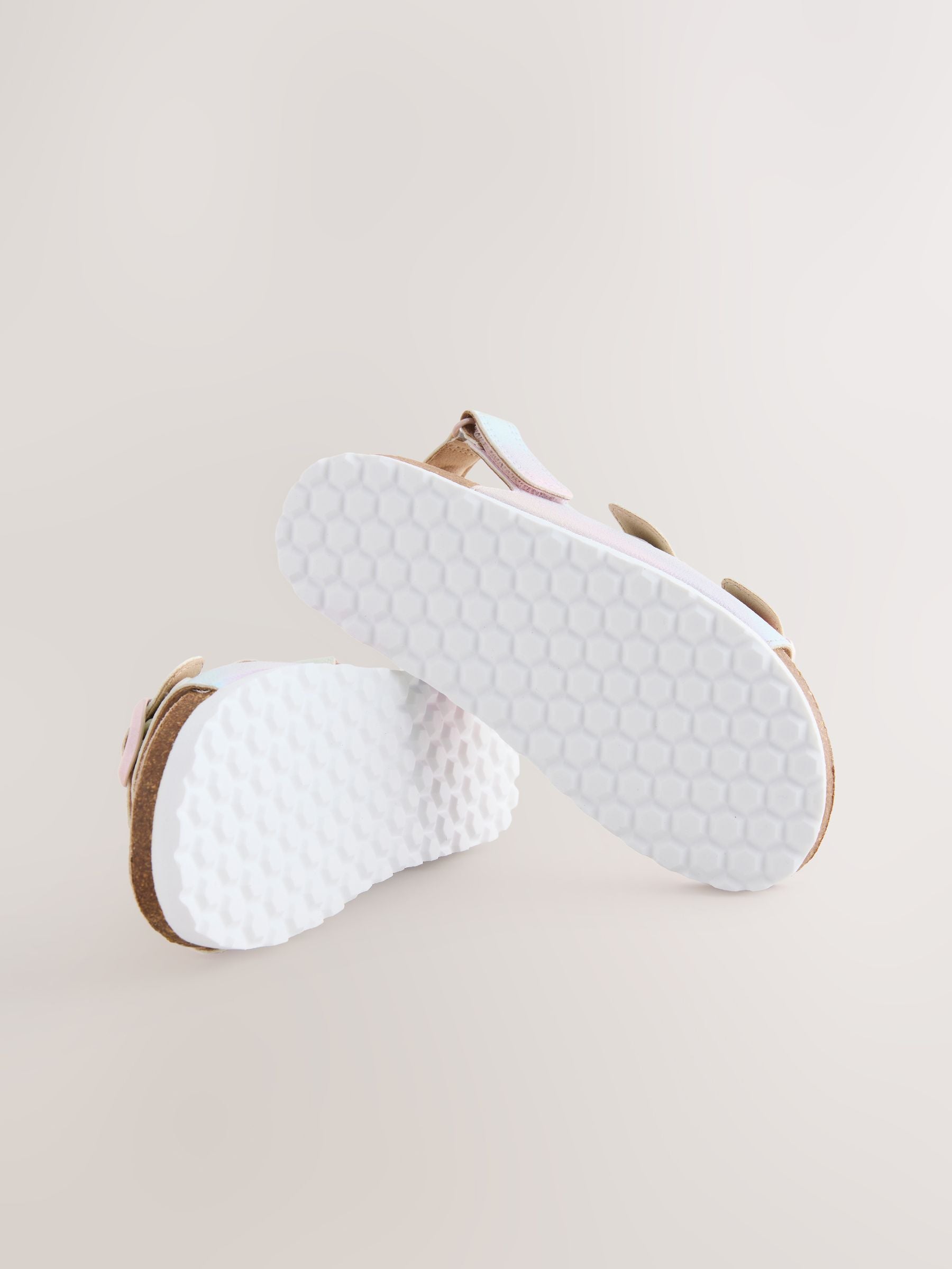 Rainbow Standard Fit (F) Touch and Close Corkbed Sandals image 3