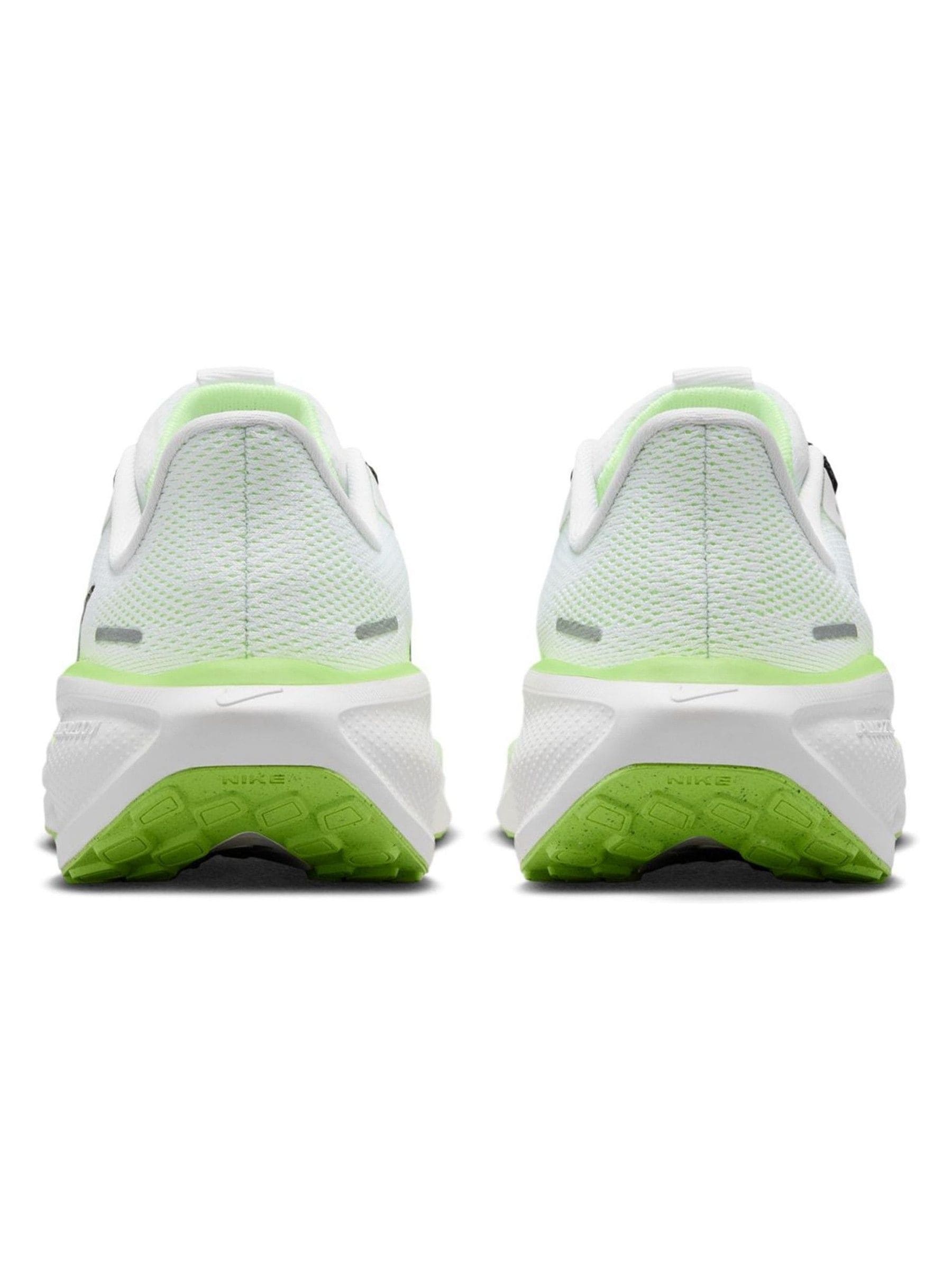 Nike White/Volt Green Youth Air Zoom Pegasus 41 Running Trainers image 3