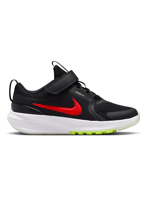Nike Black/Red Volt Junior Star Runner 5 Trainers image 1